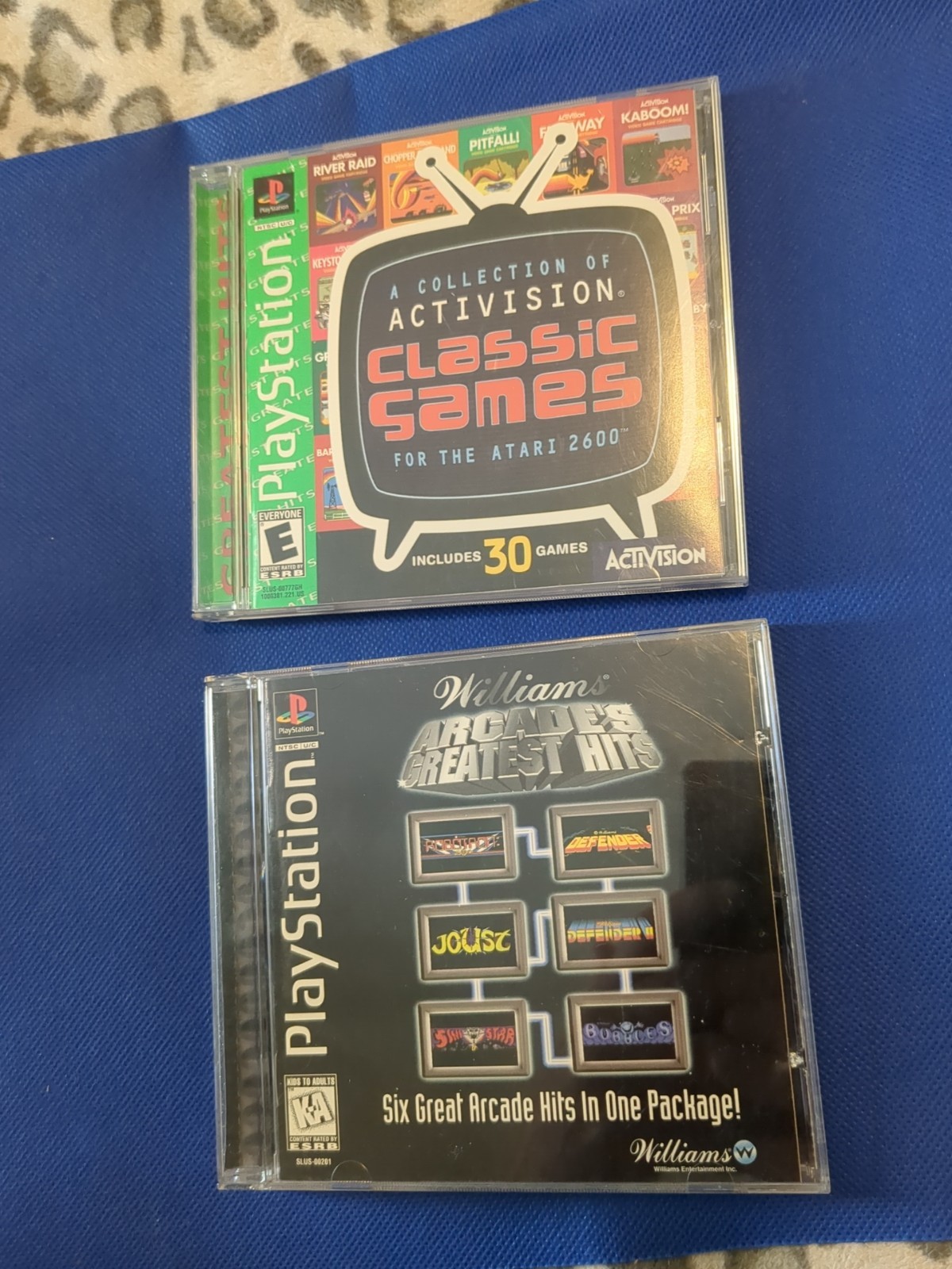 Ps1 Game Lot Activision Classics & Arcades Greatest Hits Lnc