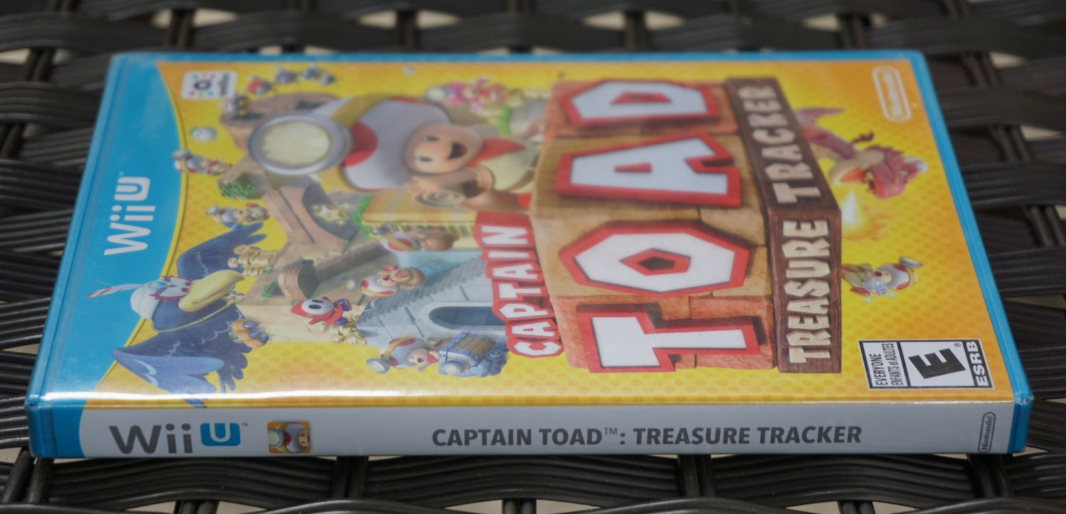 Captain Toad Treasure Tracker NFR Not for Resale US WiiU Wii U Factory Sealed