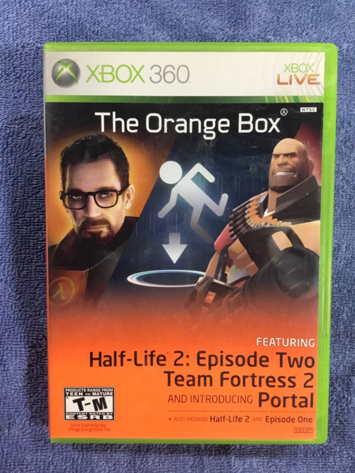 The Orange Box (Microsoft Xbox 360, 2007) – Complete In Box (CIB) – Tested