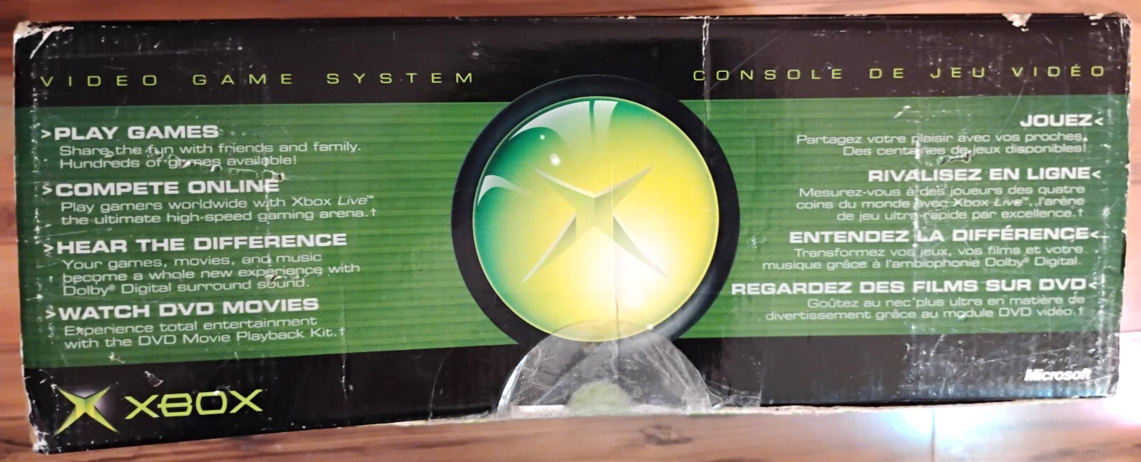 Microsoft Xbox: Translucent Blue System CIB Complete Box Great Shape Ice Variant