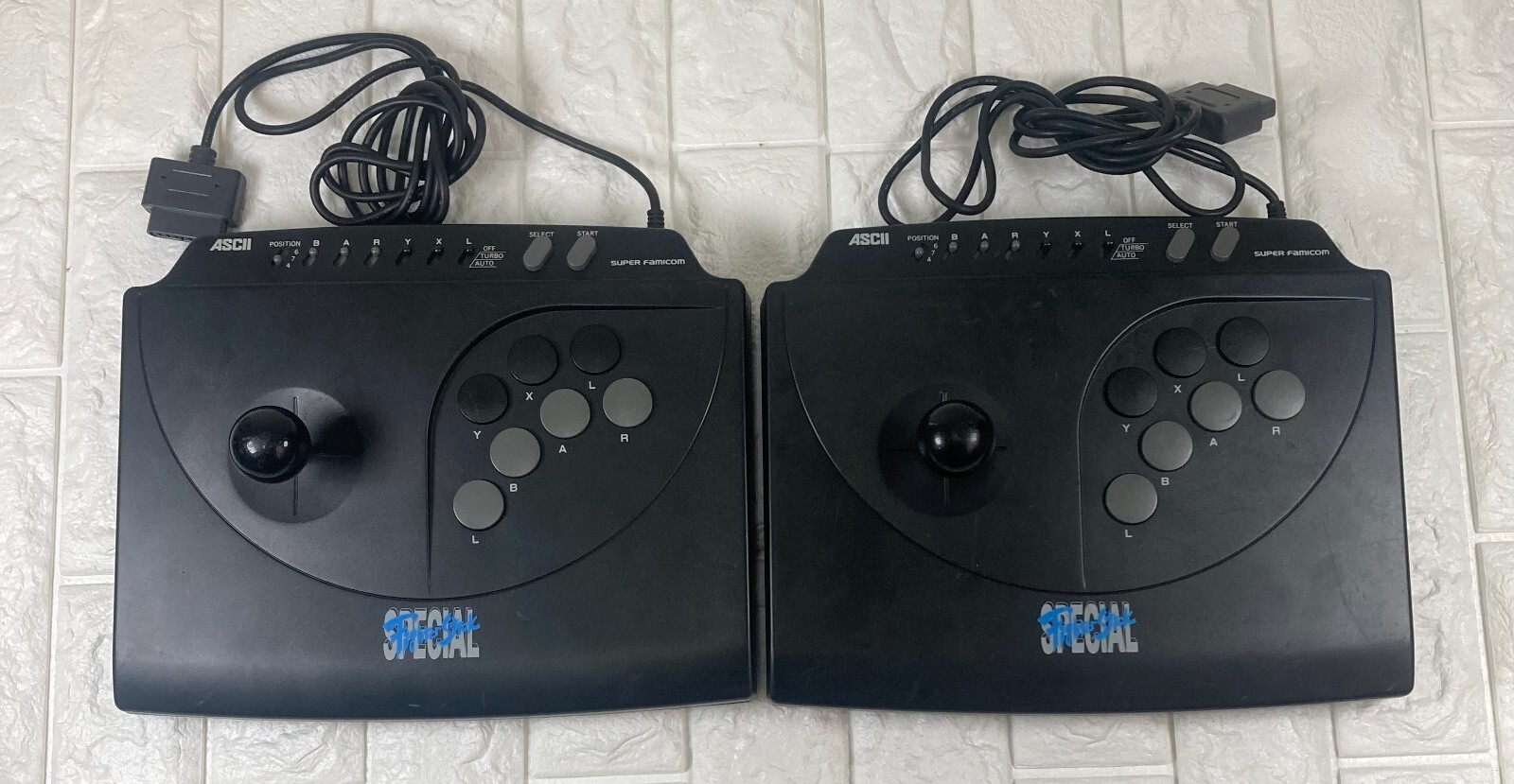 Nintendo Super Famicom console arcade controller game Lot 8 street fighter 2
