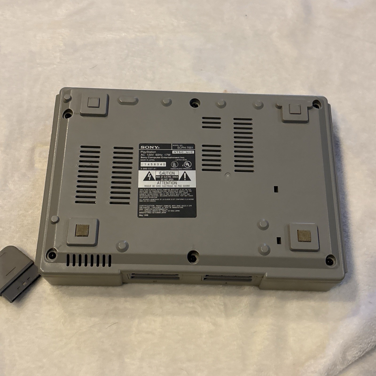 Sony PlayStation Classic Gray Console (tested And Working)