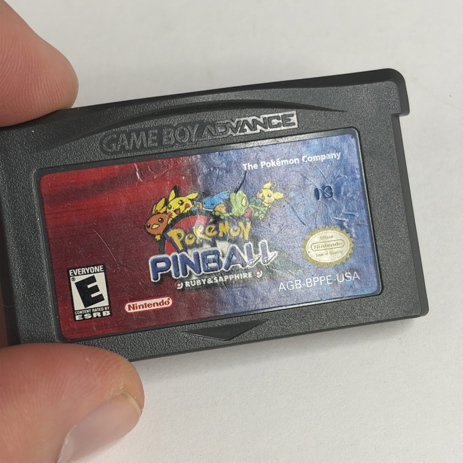 Pokemon Pinball Ruby & Sapphire Authentic Nintendo Game Boy Advance Pinball Game