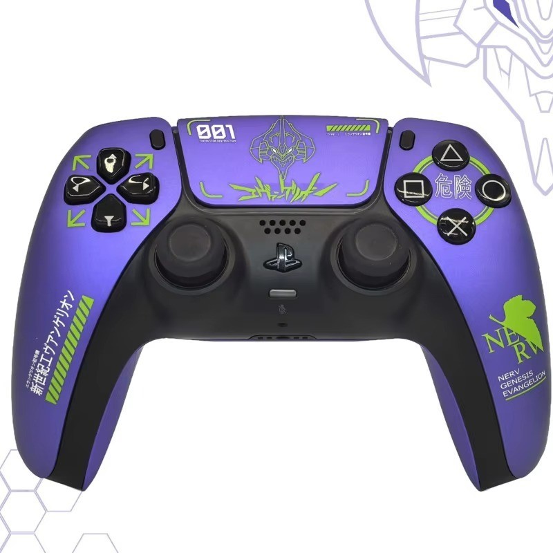 Neon Genesis Evangelion PS5 Compatible Controller Replacement Shell