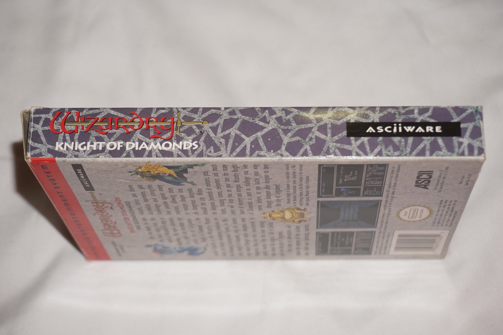 Wizardry: Knight of Diamonds Second Scenario (Nintendo NES) Complete in Box CIB
