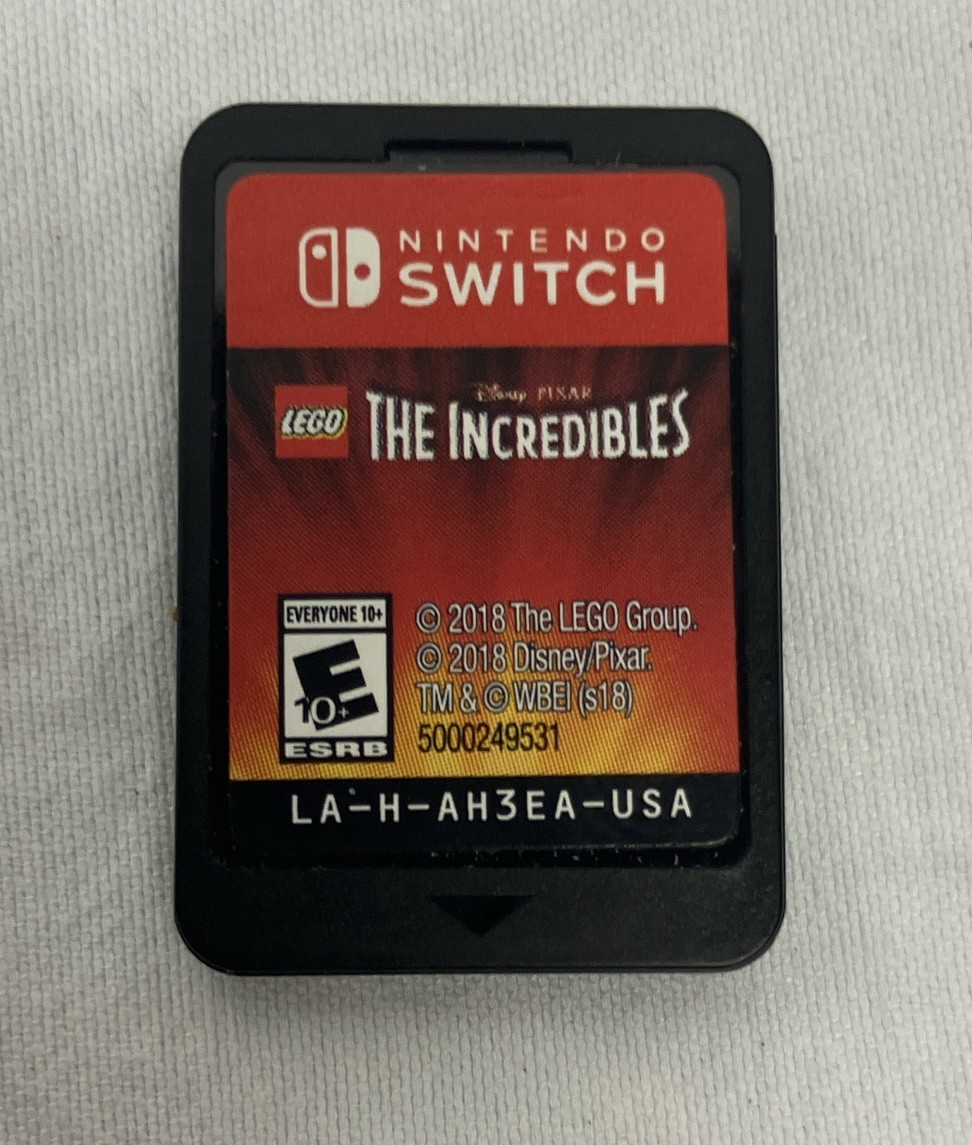 WB Games LEGO The Incredibles Nintendo Switch w/ Case, NTSC-U/C E10+ (2018)