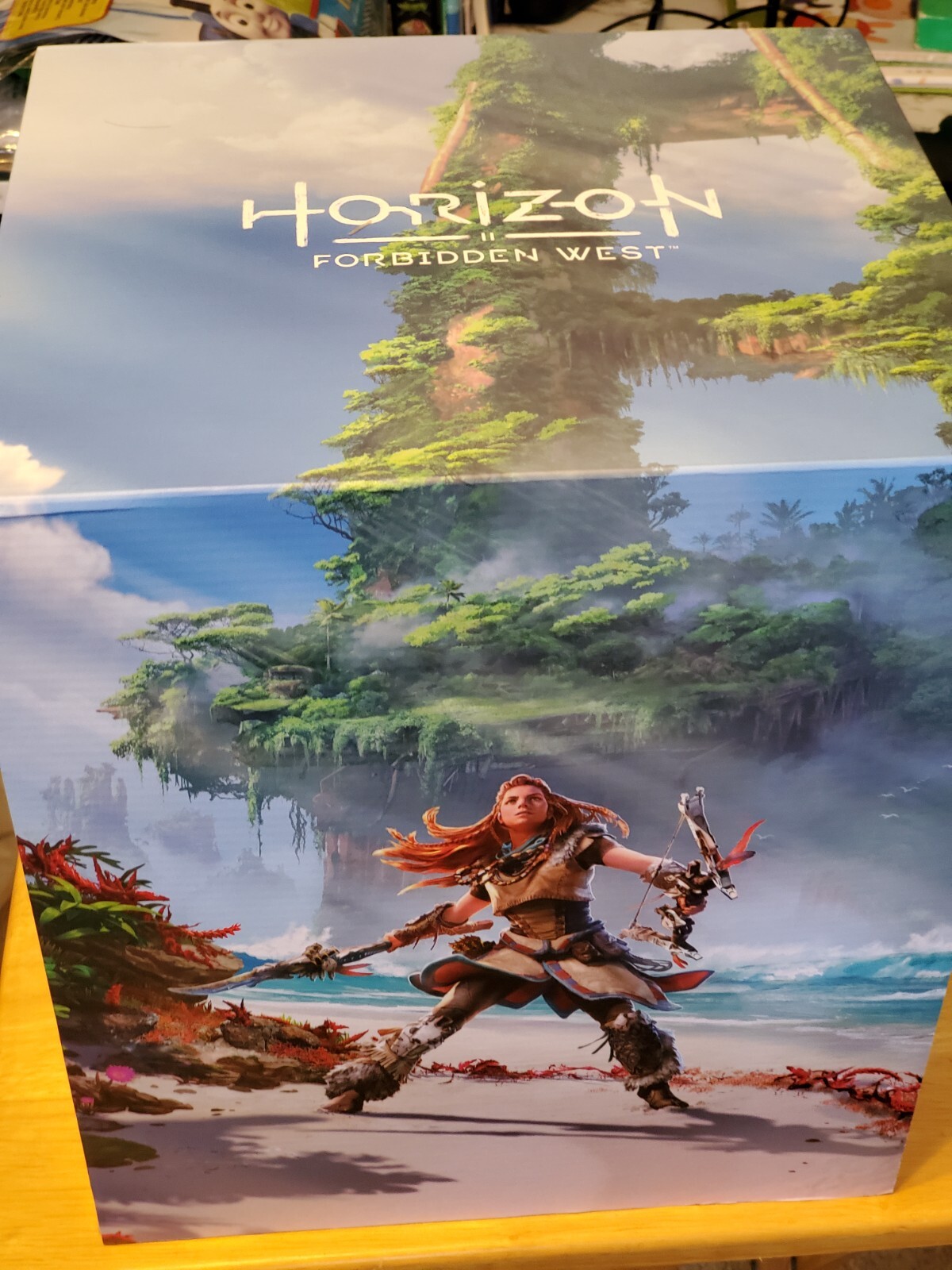 Horizon Forbidden West Collector’s Edition CE Tremortusk Aloy Statue Figure New