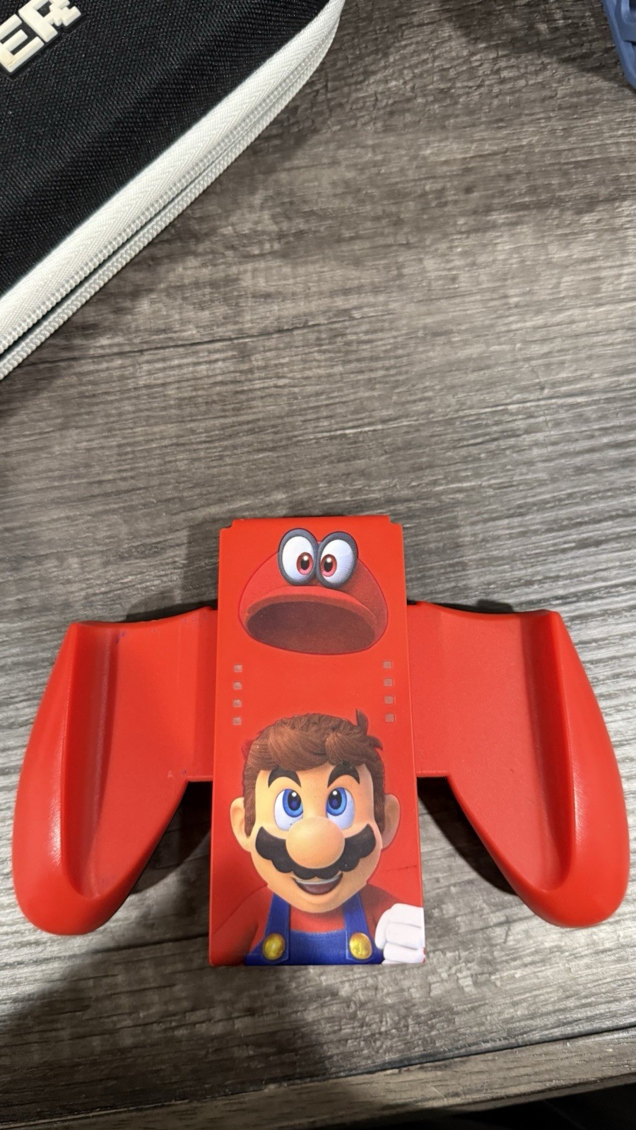 PowerA Joy-Con Comfort Grip External Attachment for Nintendo Switch Red/Black