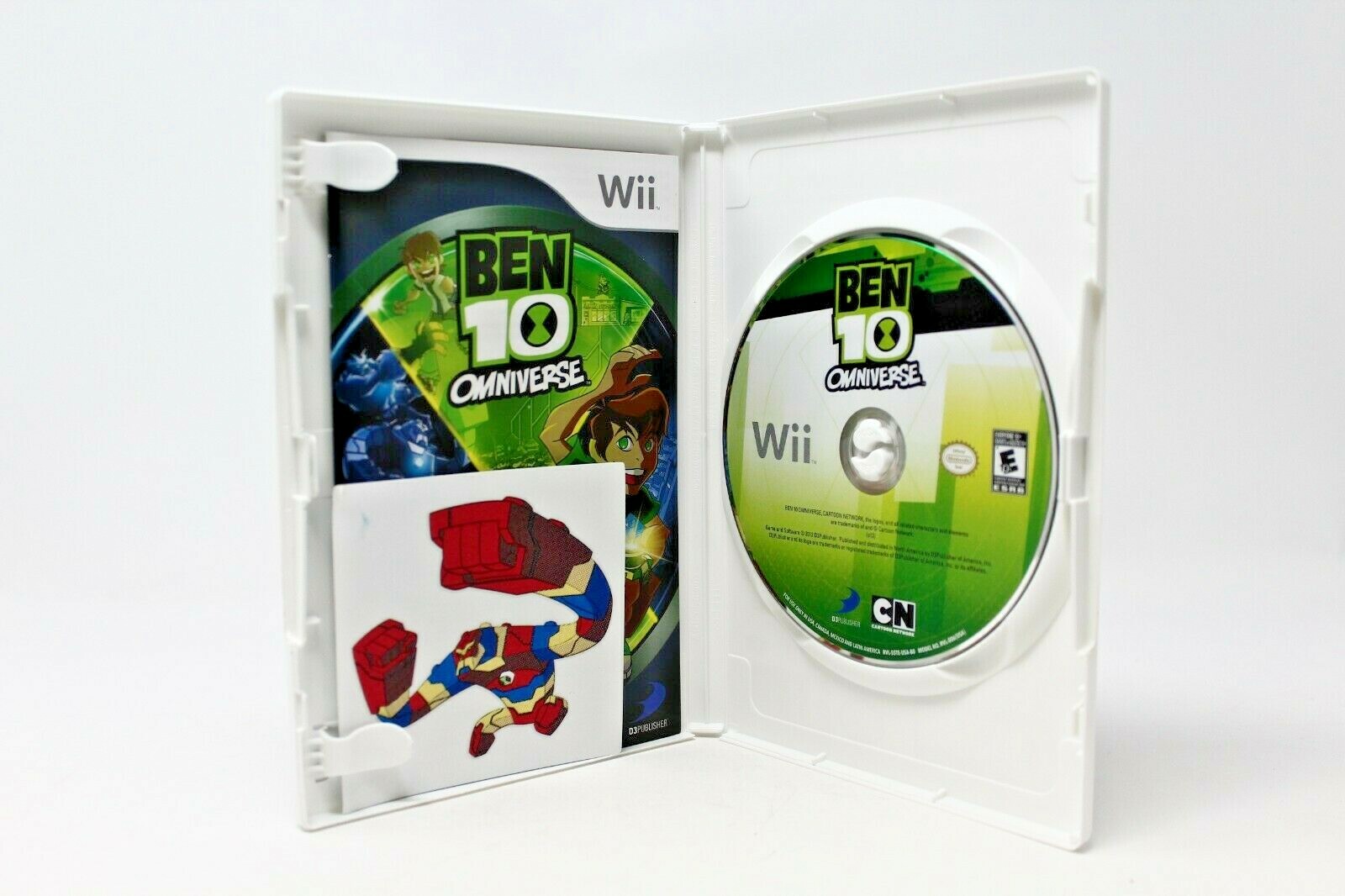 Ben 10: Omniverse – Wii – Action/Adventure Game – W/ Manual & Iron-On Sticker
