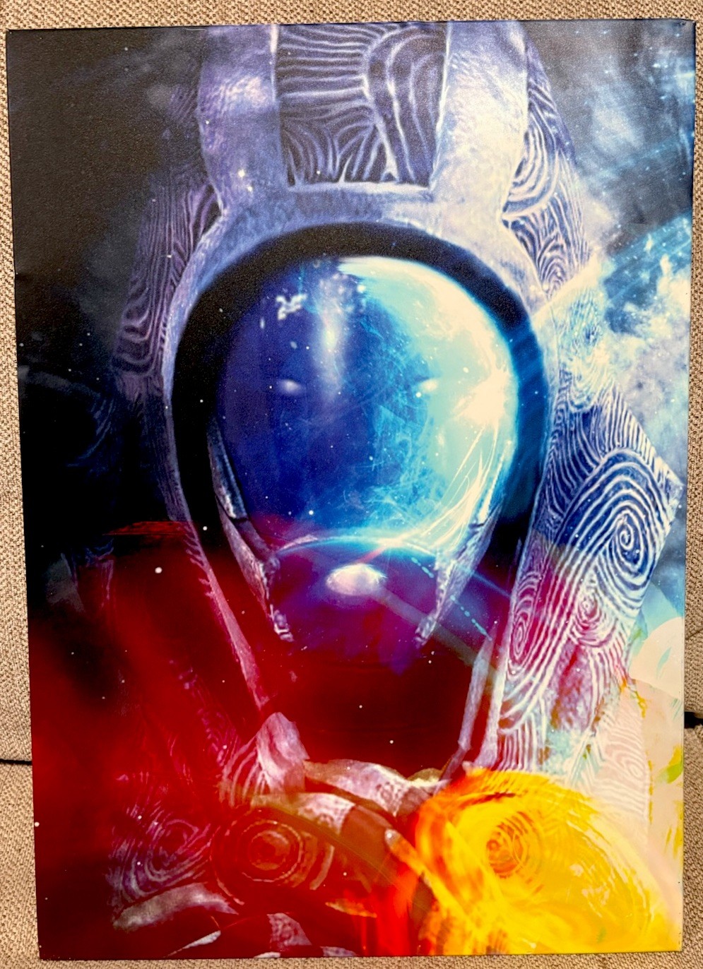 Tali Zorah Mass Effect Displate RARE! Great Condition Collectors Item