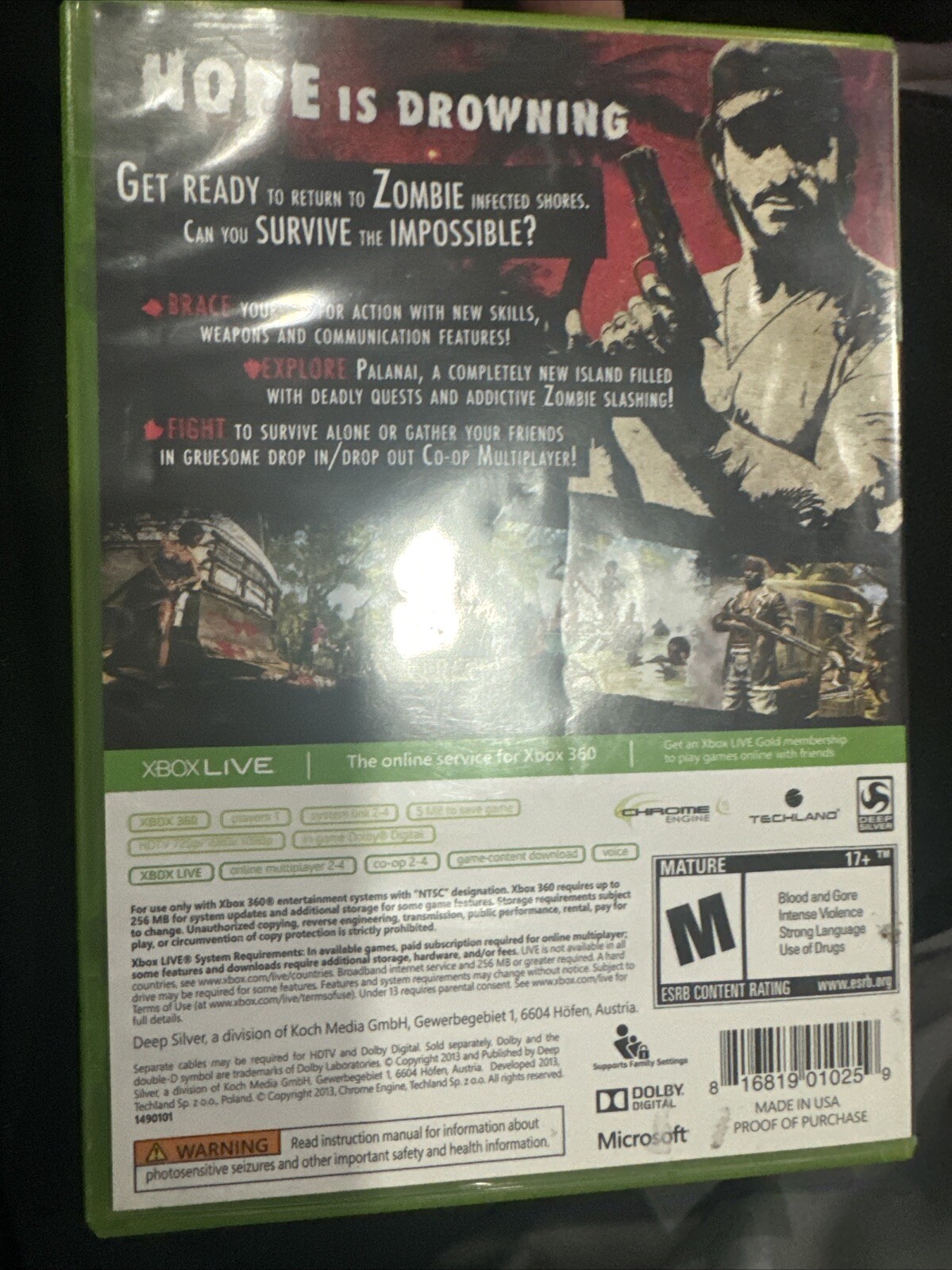 Dead Island Riptide Special Xbox 360 – Complete CIB