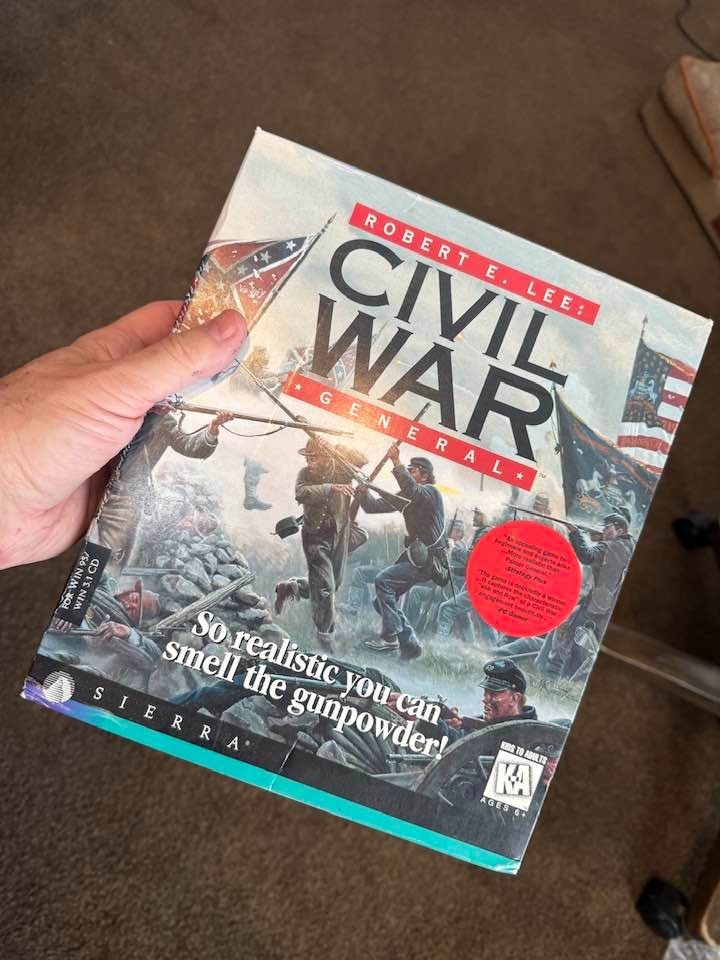 CIVIL WAR -ROBERT E. LEE GENERAL- BIG BOX EDITION – PC game -NEW/FACTORY SEALED