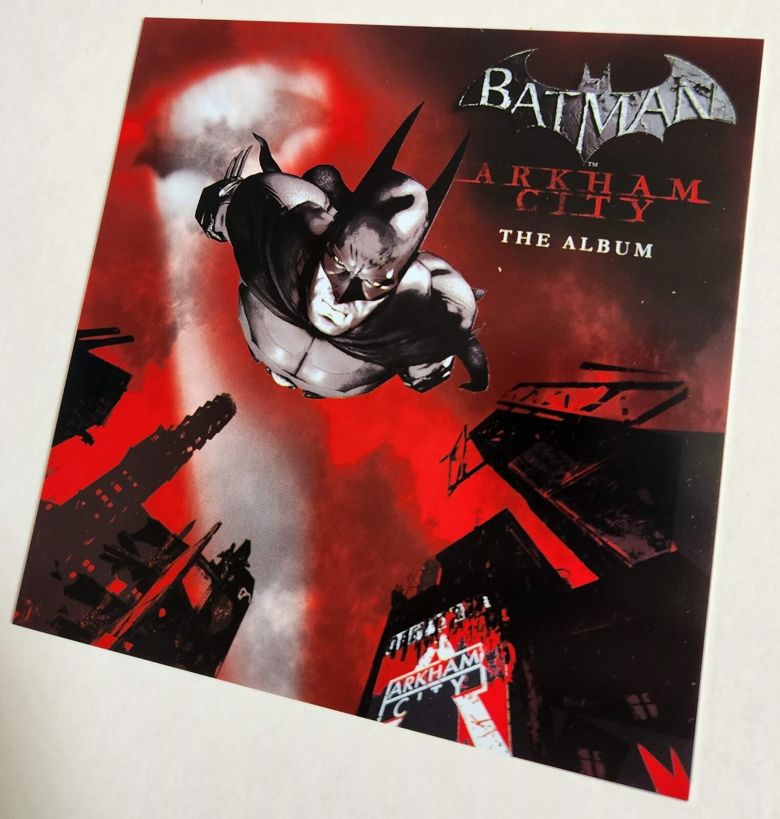 Batman: Arkham City THE ALBUM (12 Songs) – Dropcards Access Code