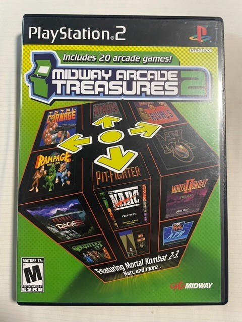 Midway Arcade Treasures 2 (Sony PlayStation 2, 2004)