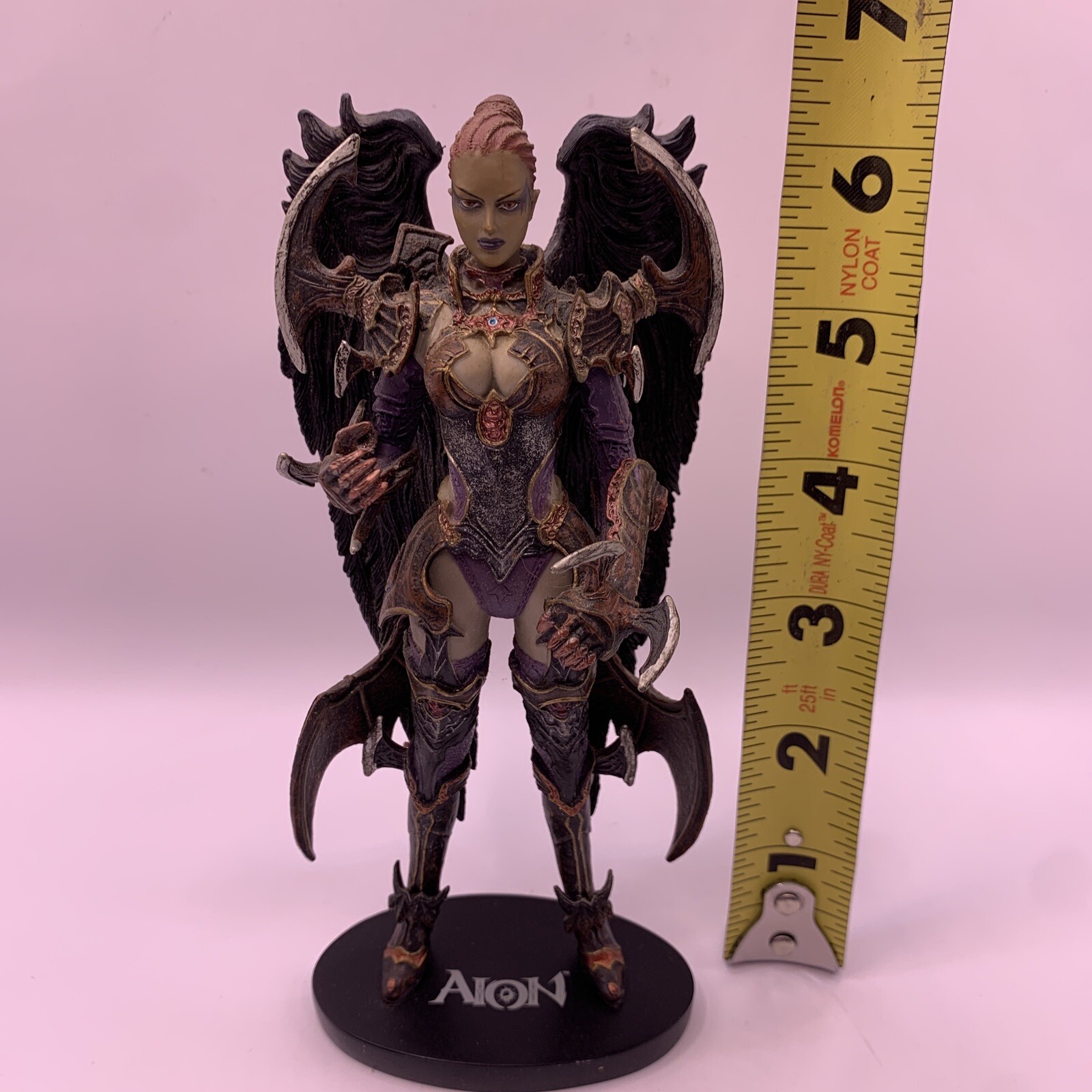 Avia Figure from Aion Limited Collectors Edition Winged Asmodian Daeva *AS IS*