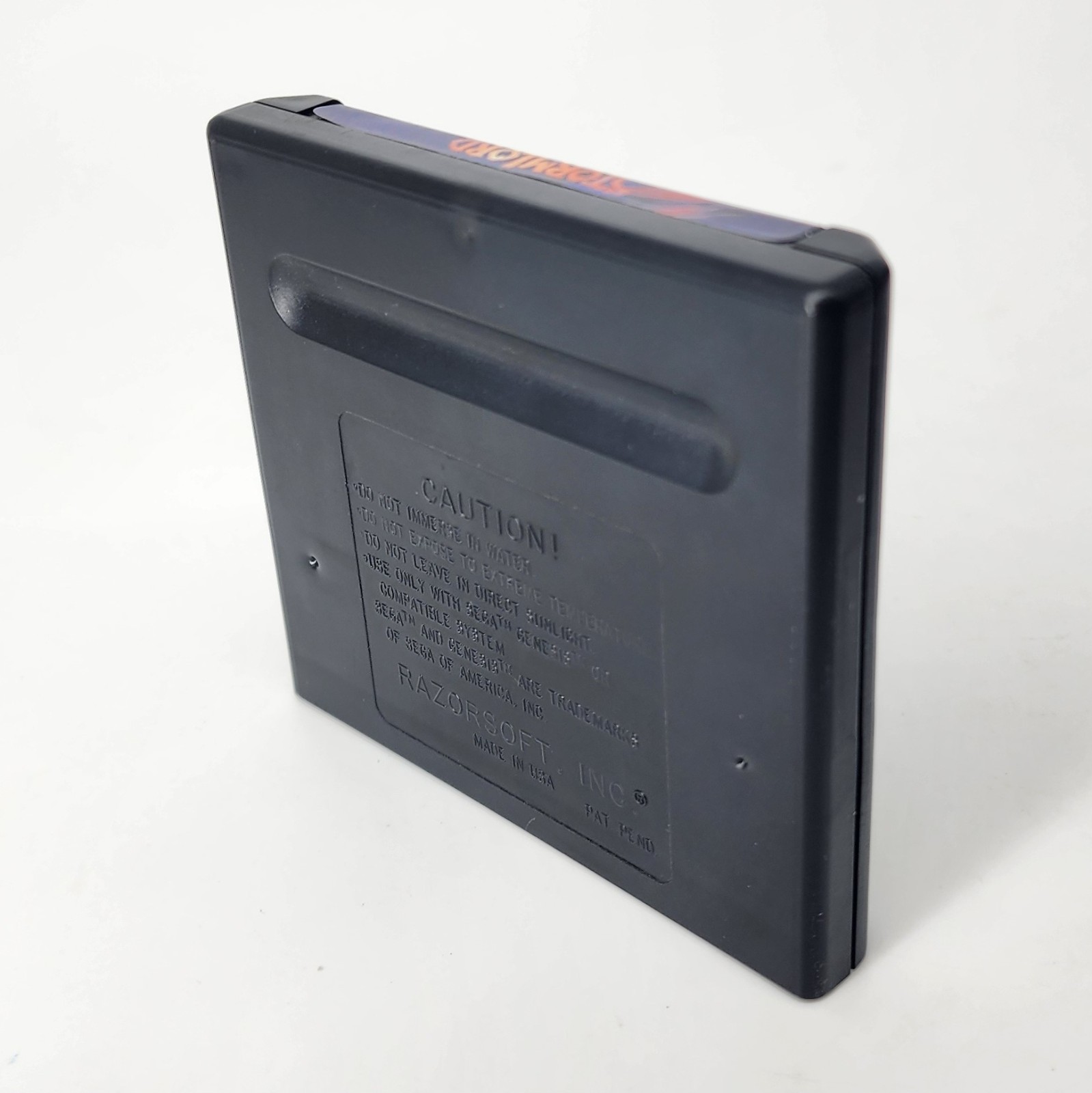 Stormlord Sega Genesis Complete Case Cart Manual CLEANED & TESTED w/ Protector!