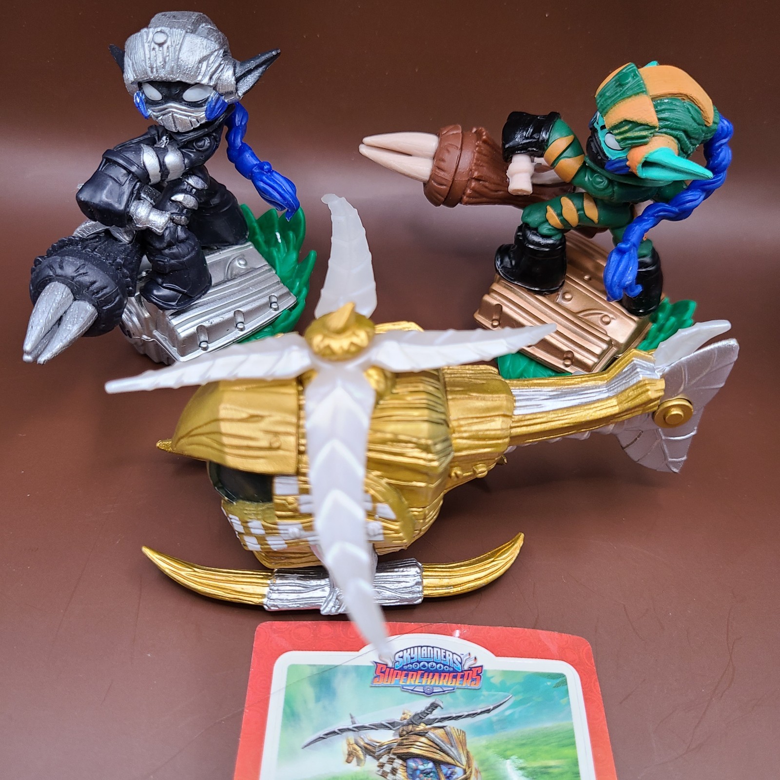 Skylanders SuperChargers *Nitro Stealth Stinger, Super Shot Stealth Elf & Dark*