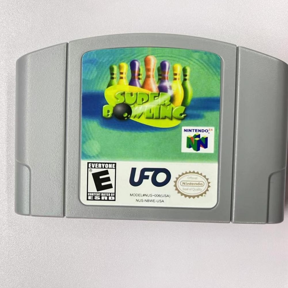 Super Bowling – Nintendo 64 (N64) Must-have for fans Tested and working