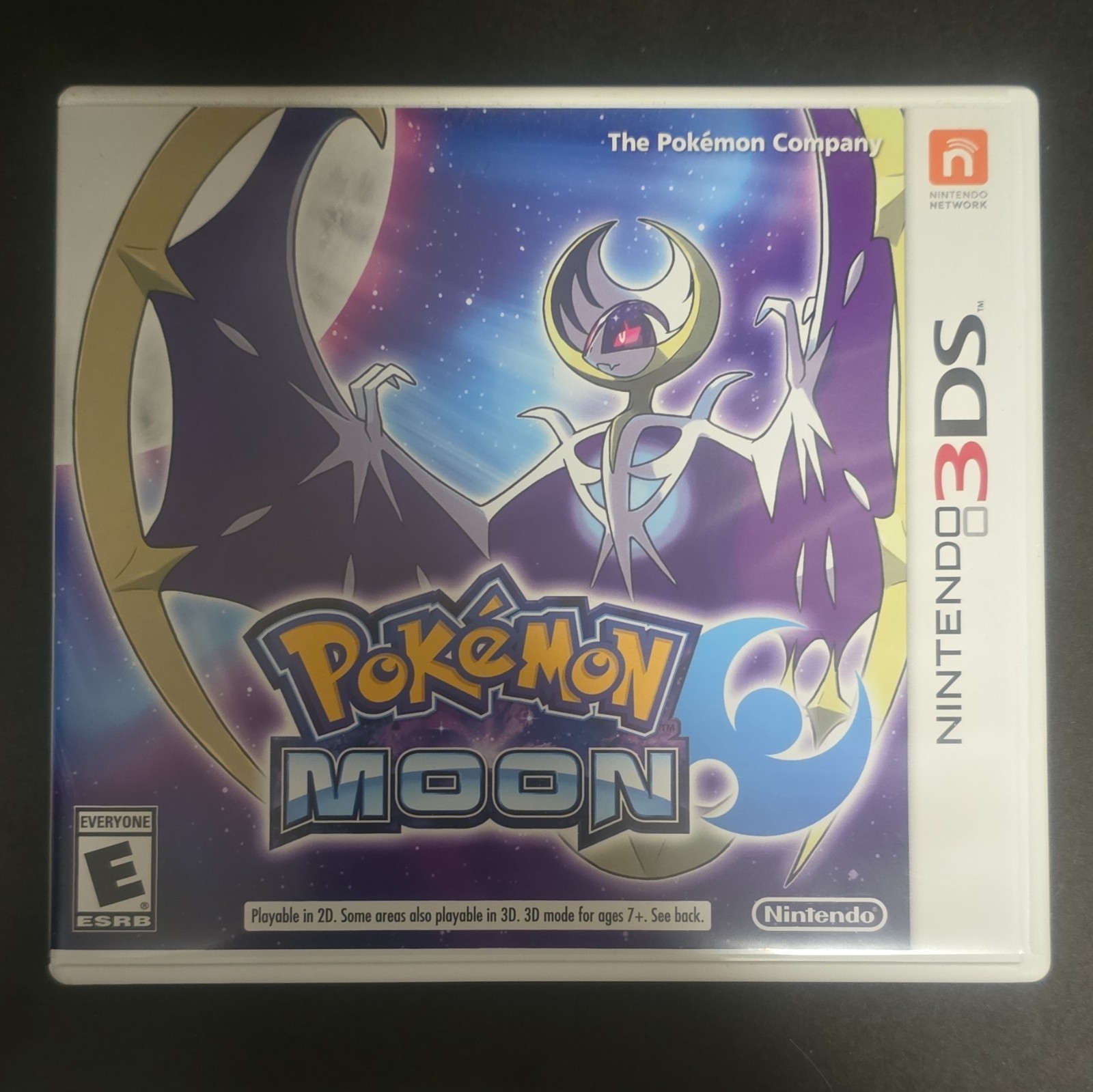 Nintendo Pokémon Moon Nintendo 3DS w/ Original Case E Rated NTSC-U/C 2016