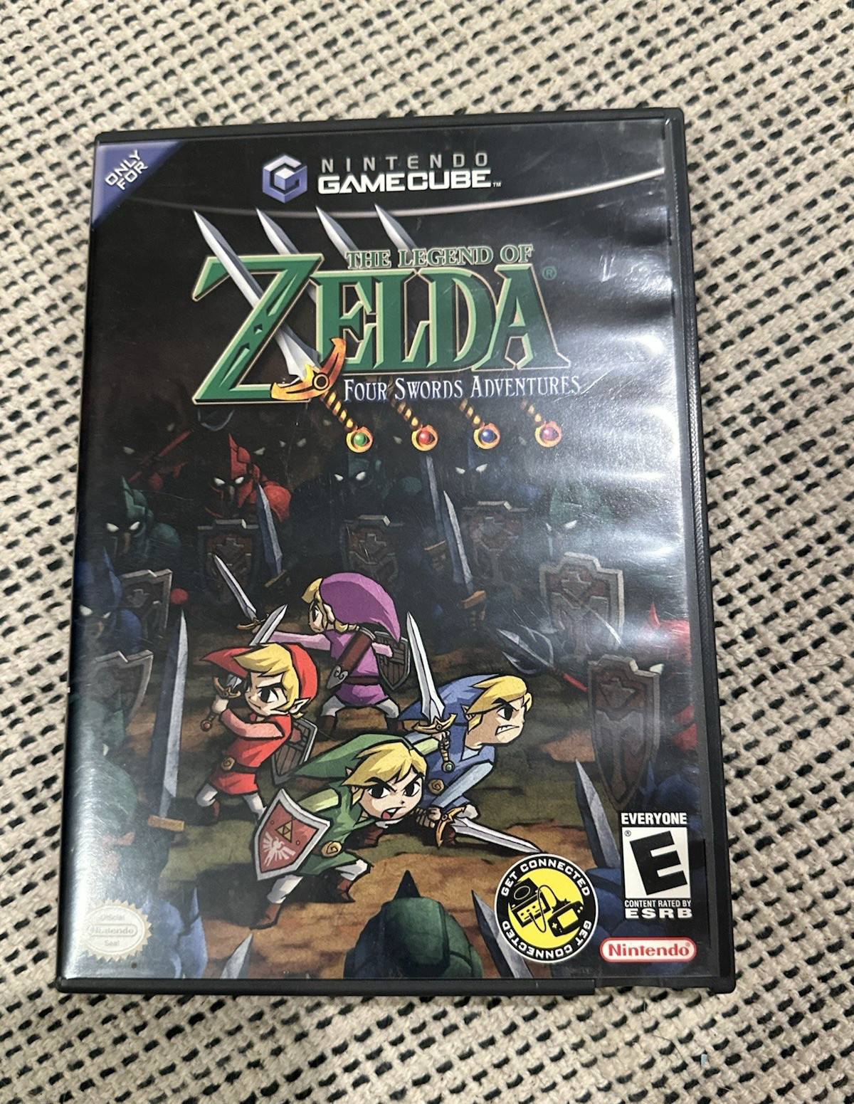 Nintendo Zelda: Four Swords Adventures – GameCube E NTSC-U/C 2004 Manual