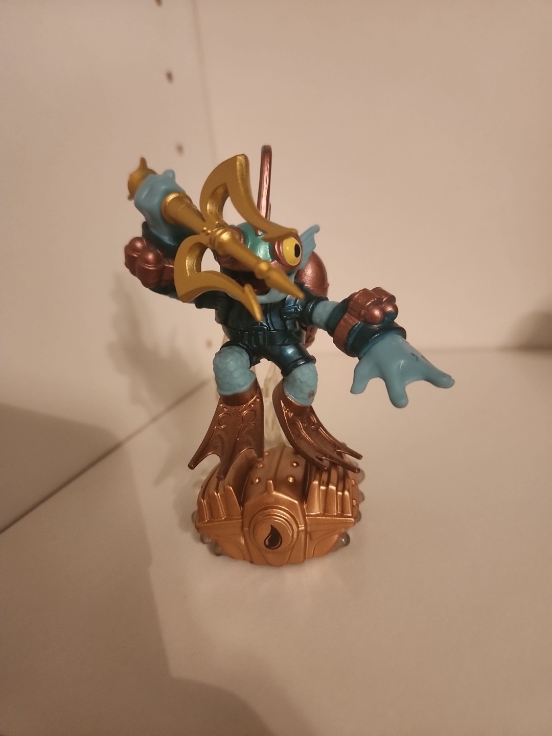*RARE* Skylanders Superchargers DEEP DIVE GILL GRUNT Figure CLEAR WATER READ