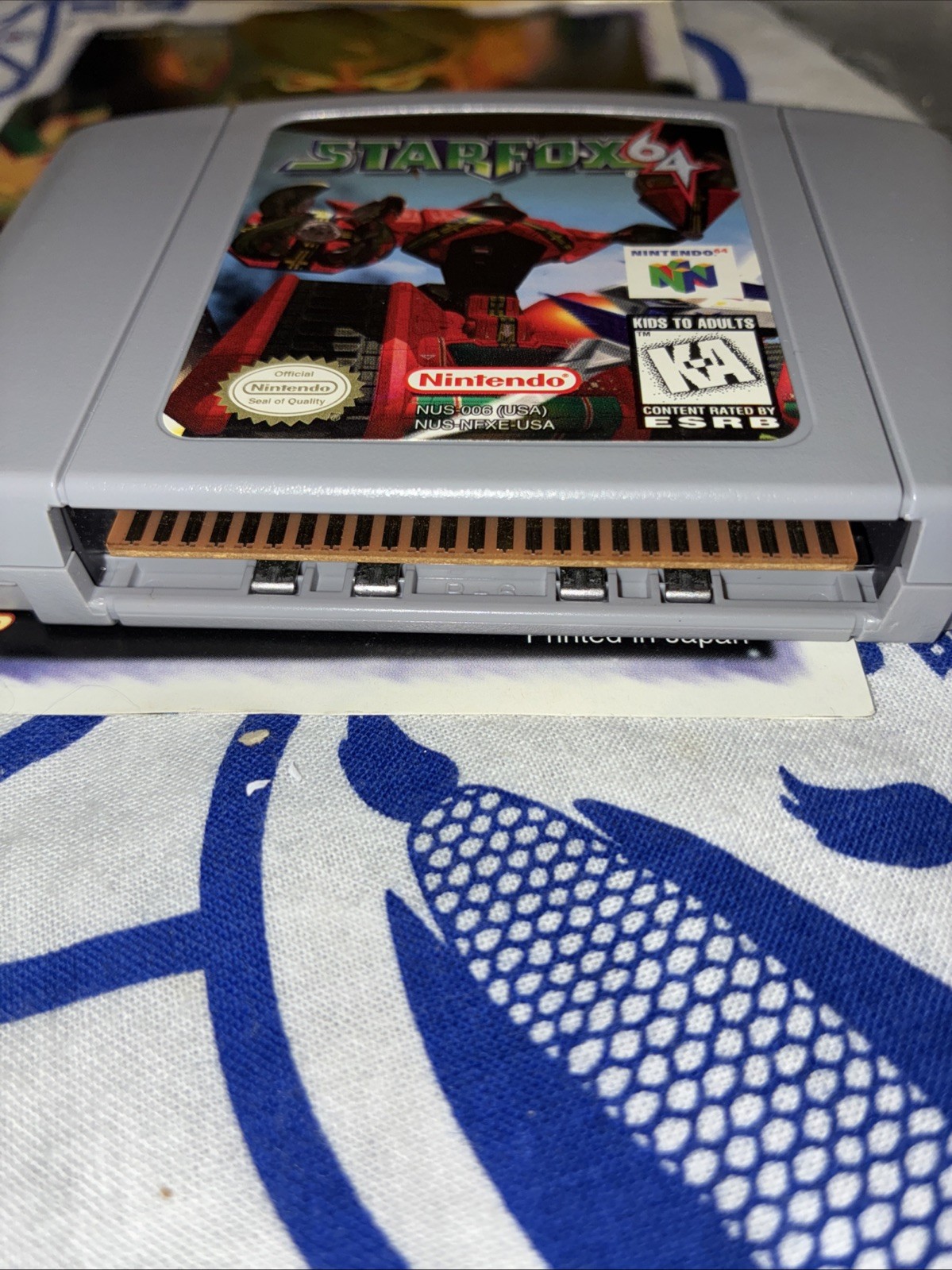 Star Fox 64 N64 Big Box CIB Complete W/ Rumble Pak Inserts Authentic
