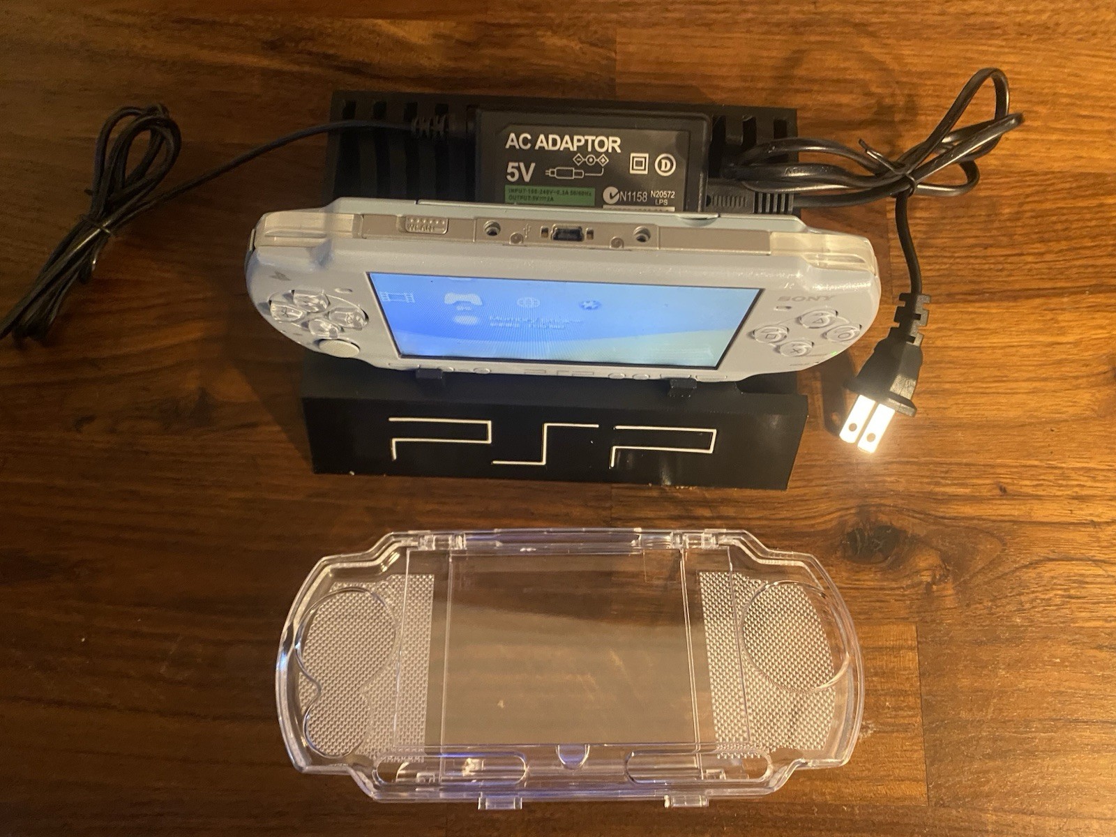 Light Blue Pearl PSP 2000 Japan Import CLEAN TESTED