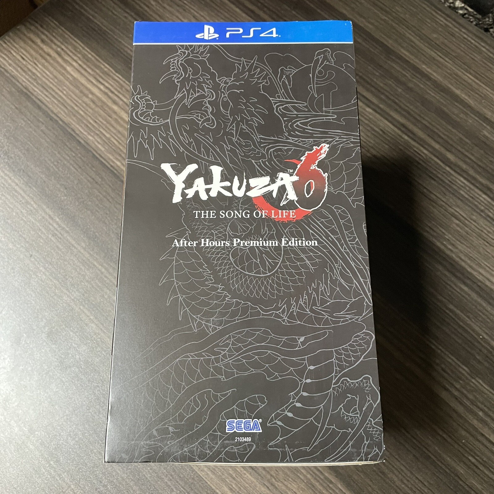 Yakuza 6: The Song of Life – After Hours Premium Ed. Box + Book Only – No Game