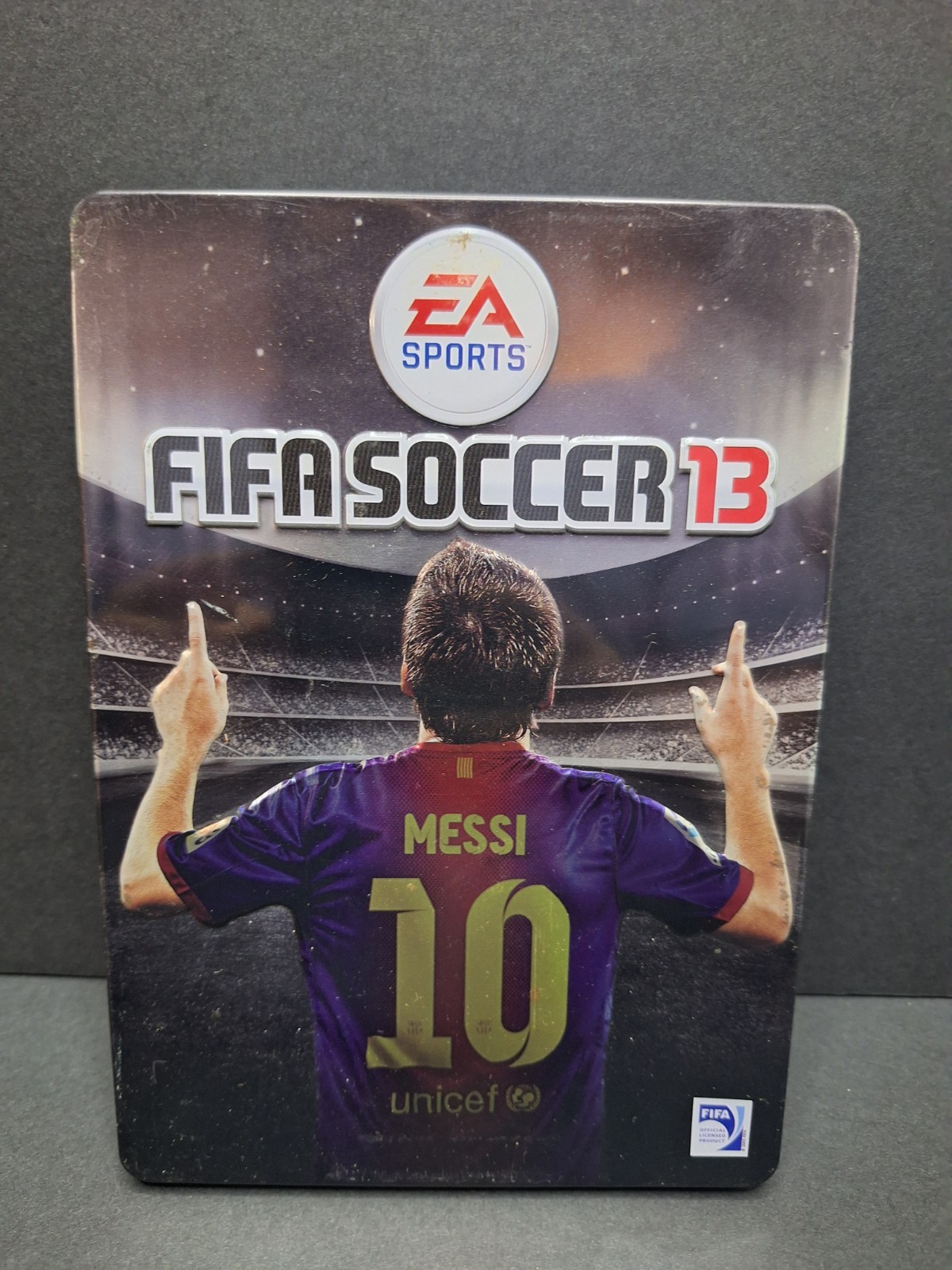 FIFA Soccer 13 Limited Edition Steelbook Steel Case MESSI PS3