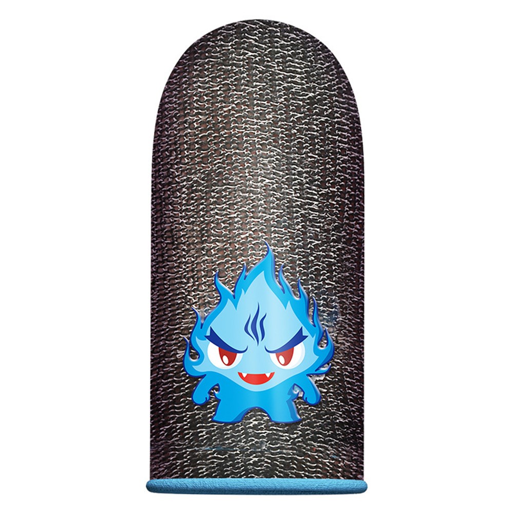 2pcs Mobile Finger Sleeve Sweatproof Screen Controller Touch Gloves for PUBG a