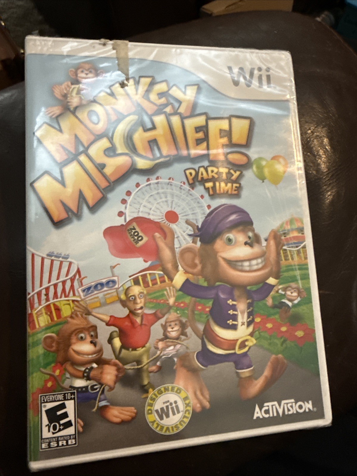 Monkey Mischief! Party Time Nintendo Wii BRAND NEW