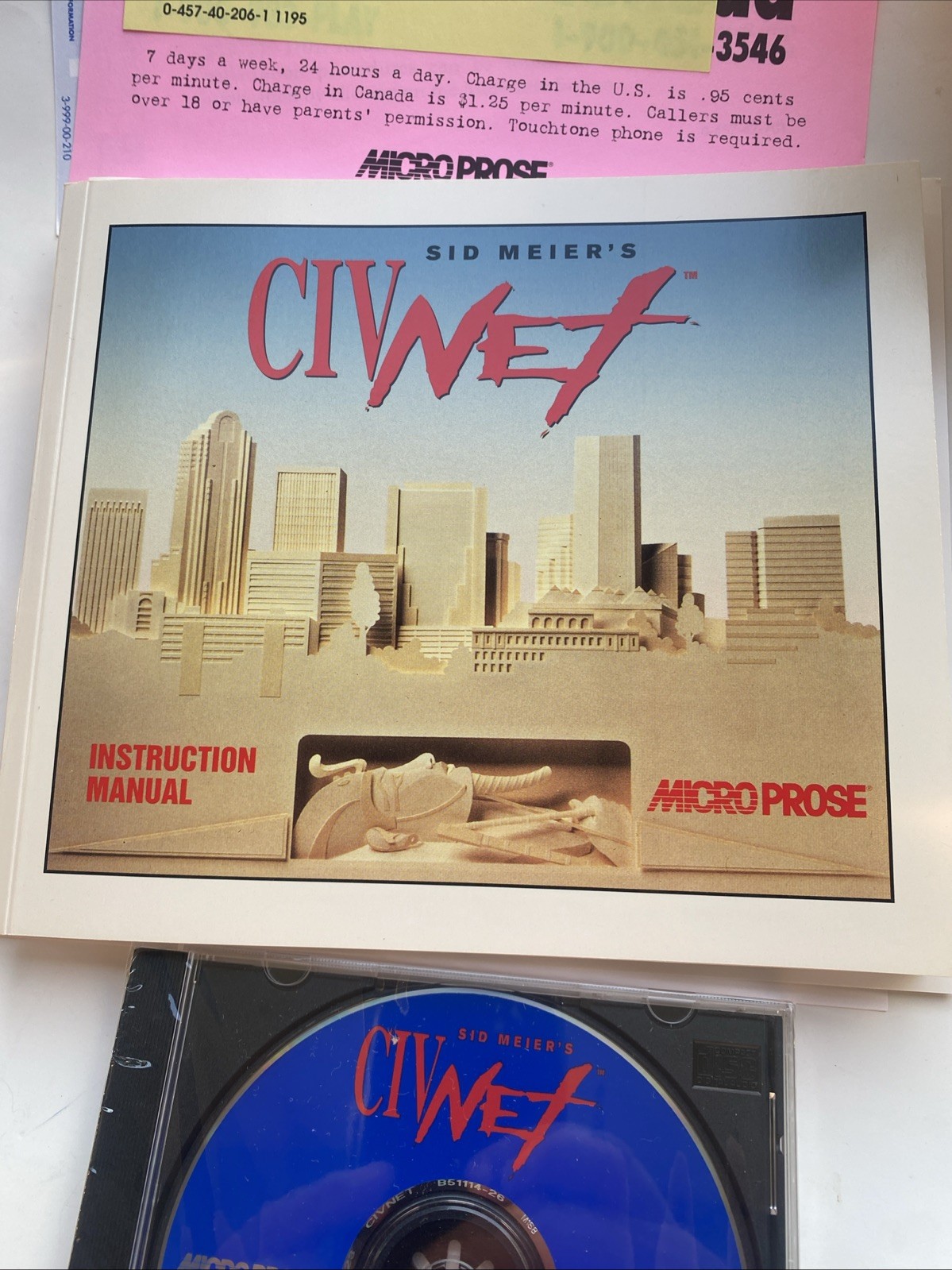 Sid Meier’s CIVNET (PC, 1995) BIG BOX Brand New Sealed