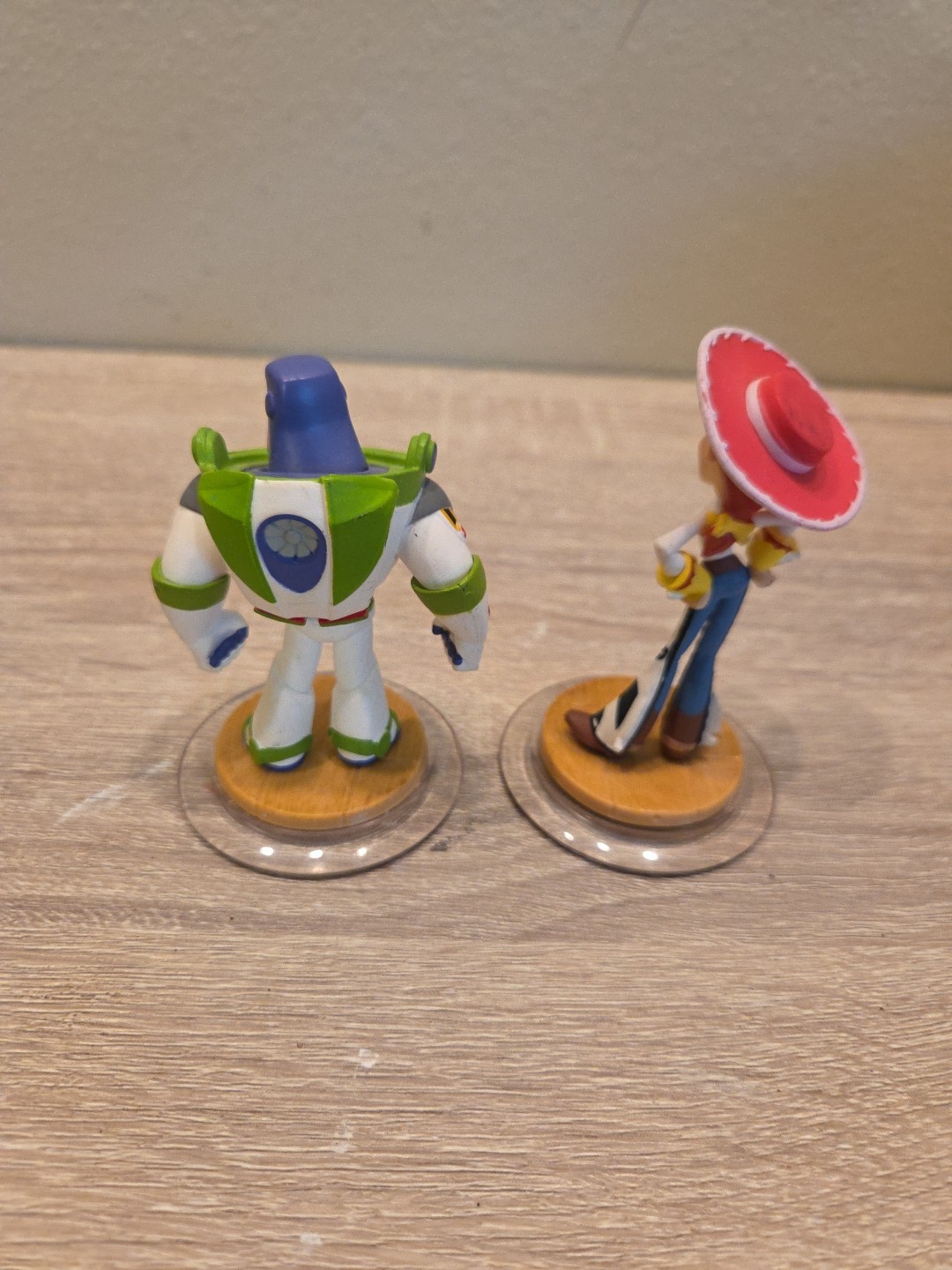 Disney Infinity Toy Story Playset Lot of 2- Buzz & Jessie Figures Collect