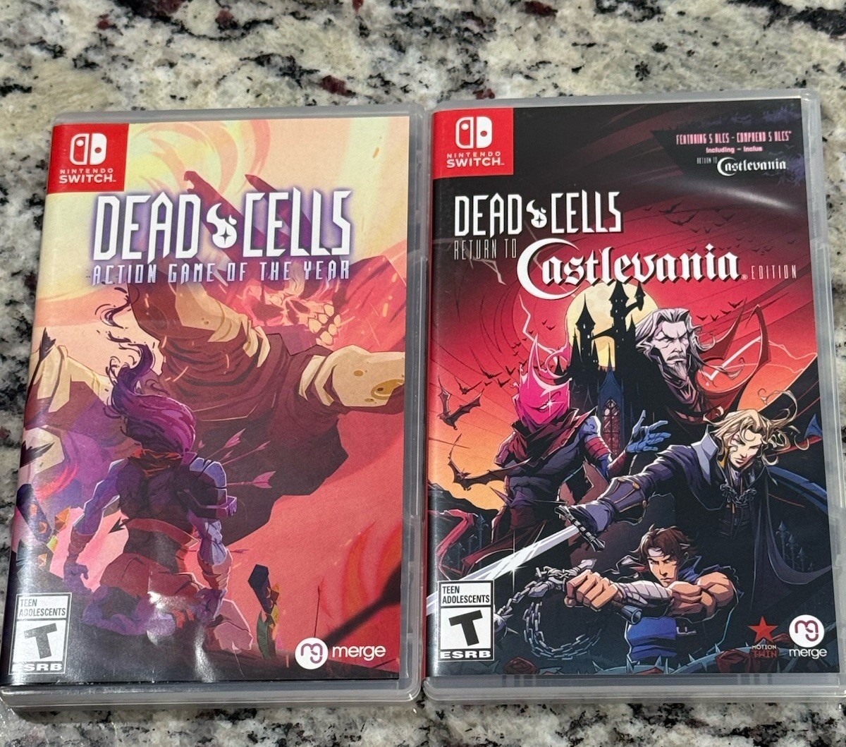 Dead Cells 1 & Return To Castlevania Edition Nintendo Switch EUC + FREE US SHIP