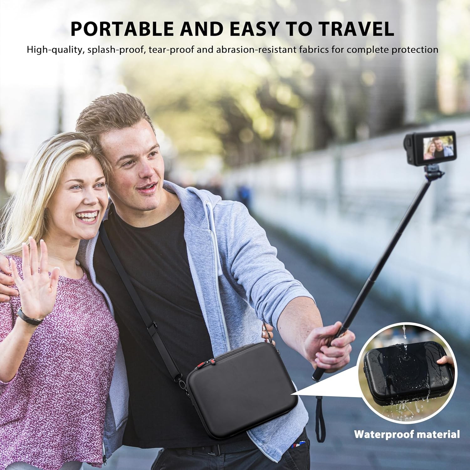Carrying Case Hard Shell Bag for DJI Osmo Action 5/Action 4 Camera Accessories