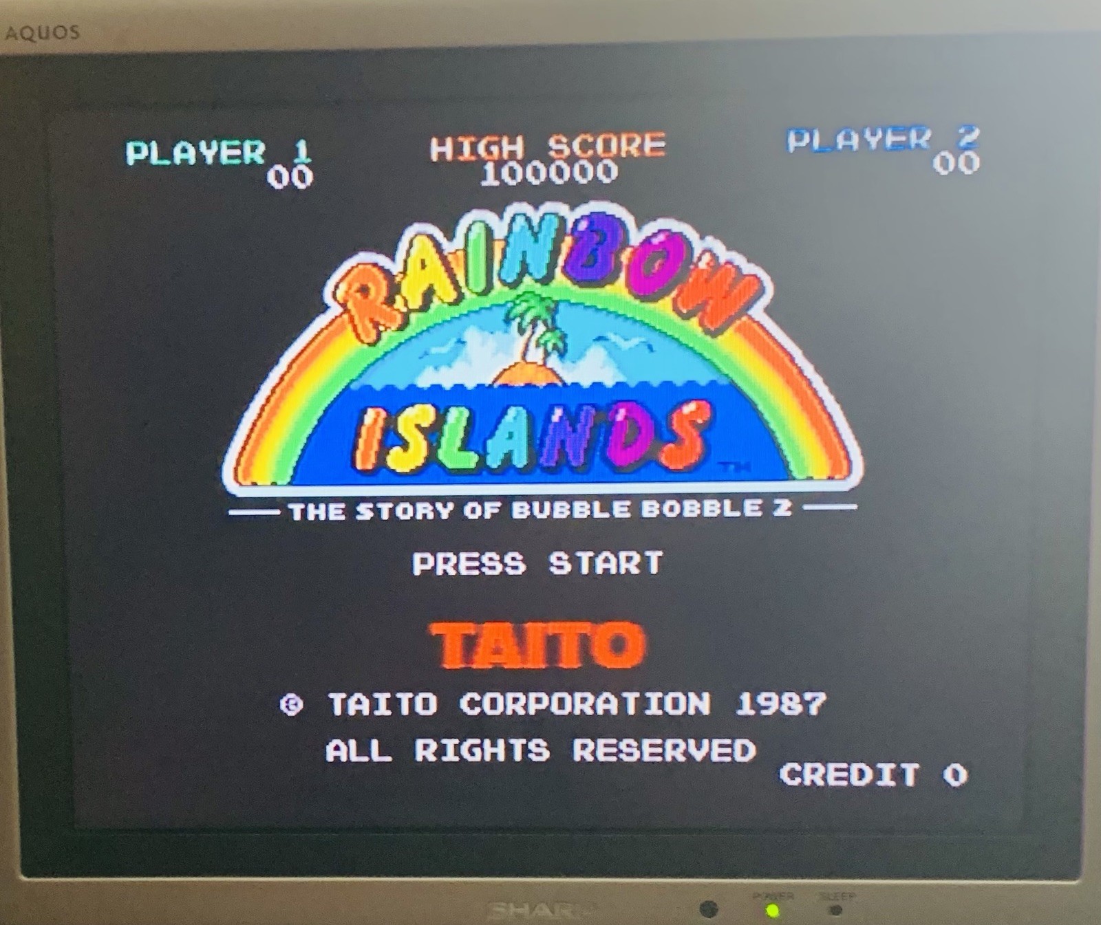 Bubble Bobble Featuring Rainbow Islands PS1, 1996 – Disc & Manual No Back Insert