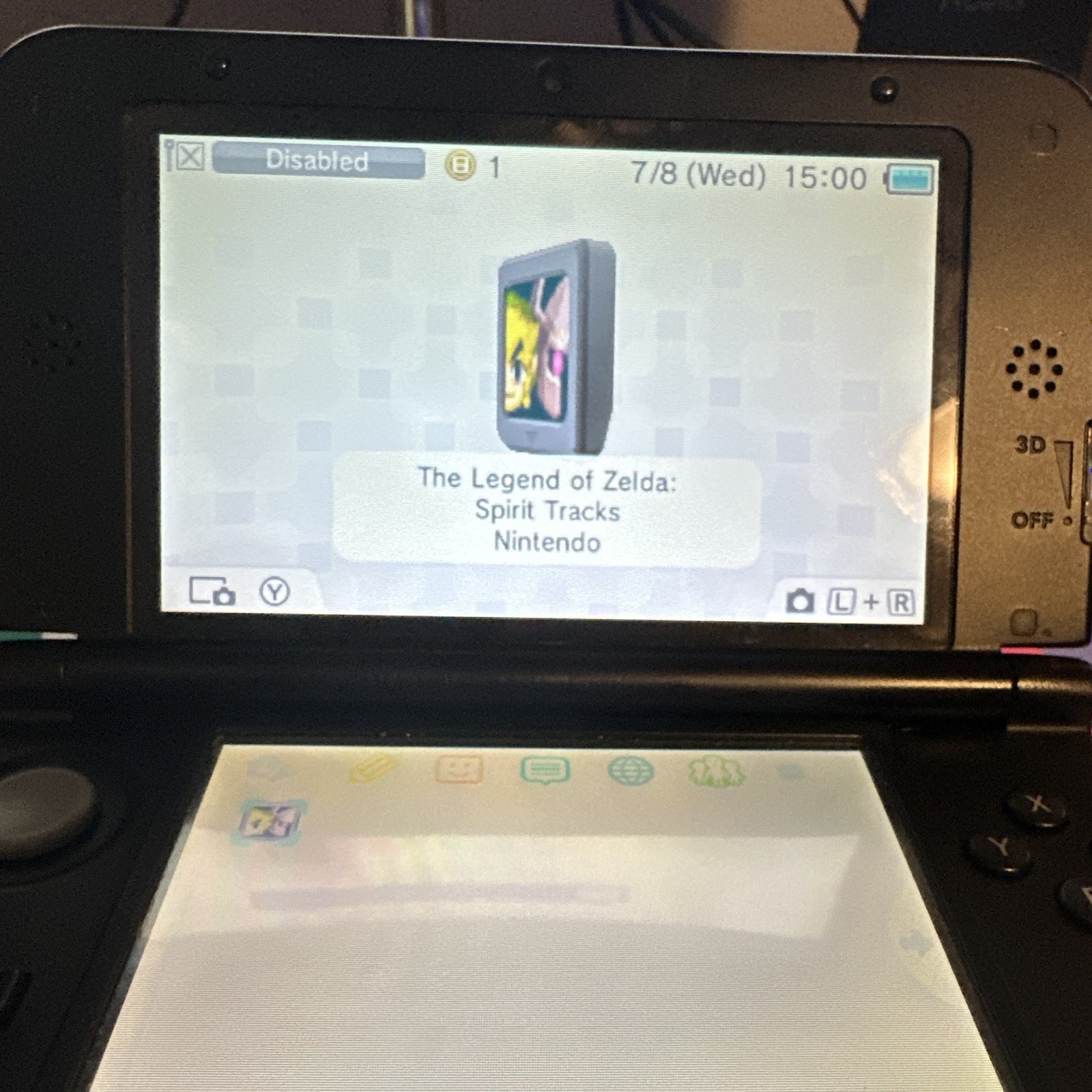 Nintendo The Legend of Zelda: Spirit Tracks DS NTSC-U/C E10+ Cartridge Only