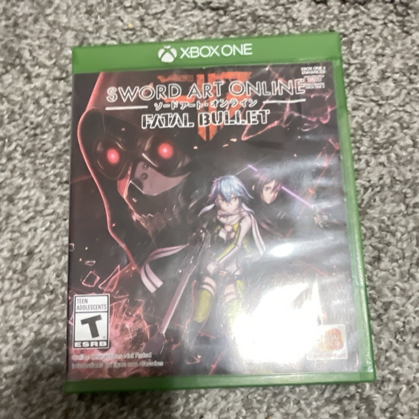 Bandai Namco Sword Art Online: Fatal Bullet (Xbox One, 2018, Enhanced)