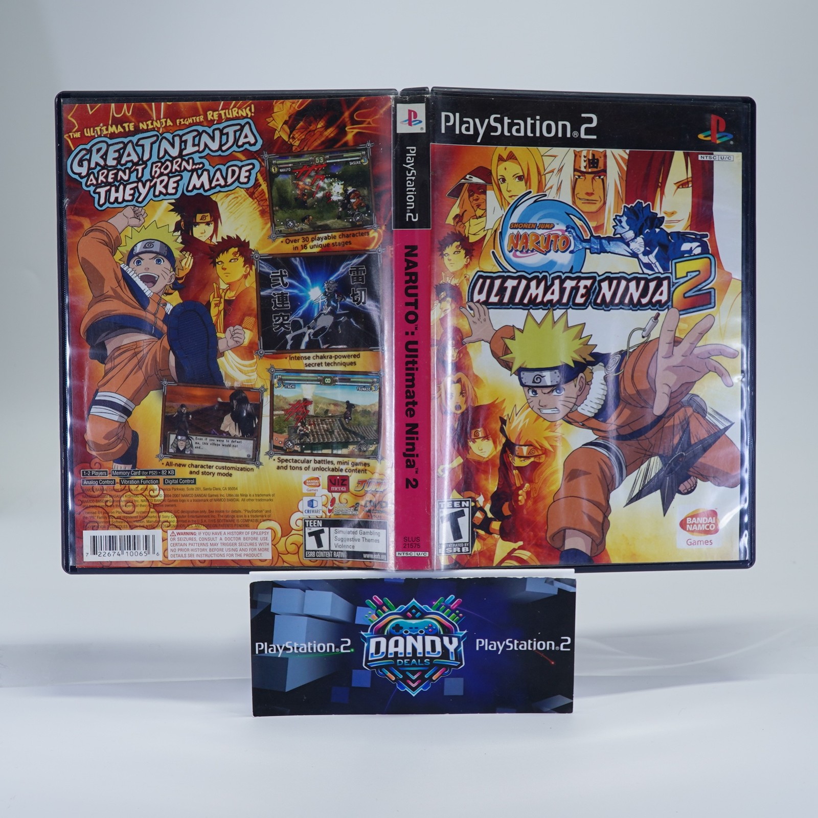 Naruto Ultimate Ninja 2 PS2 CIB W/ Manual – PlayStation 2