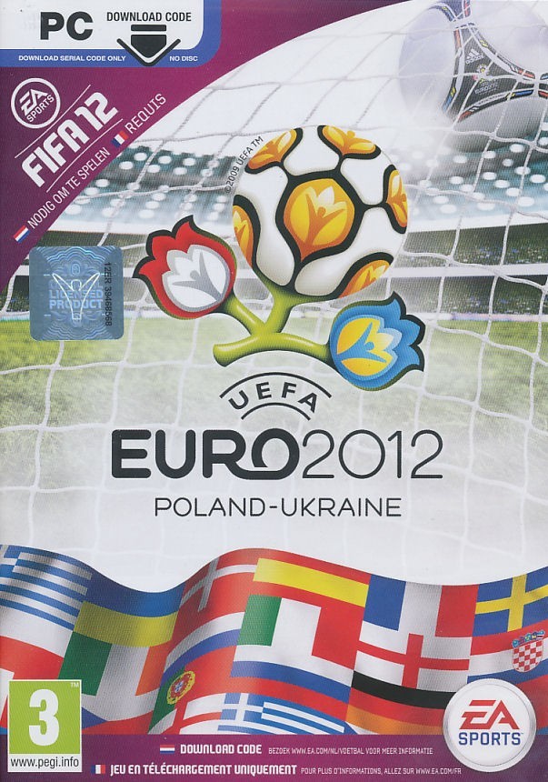 FIFA 12 (Soccer) 2012 and UEFA Euro 2012 Ukraine Poland EA Sports 2x PC Game NEW