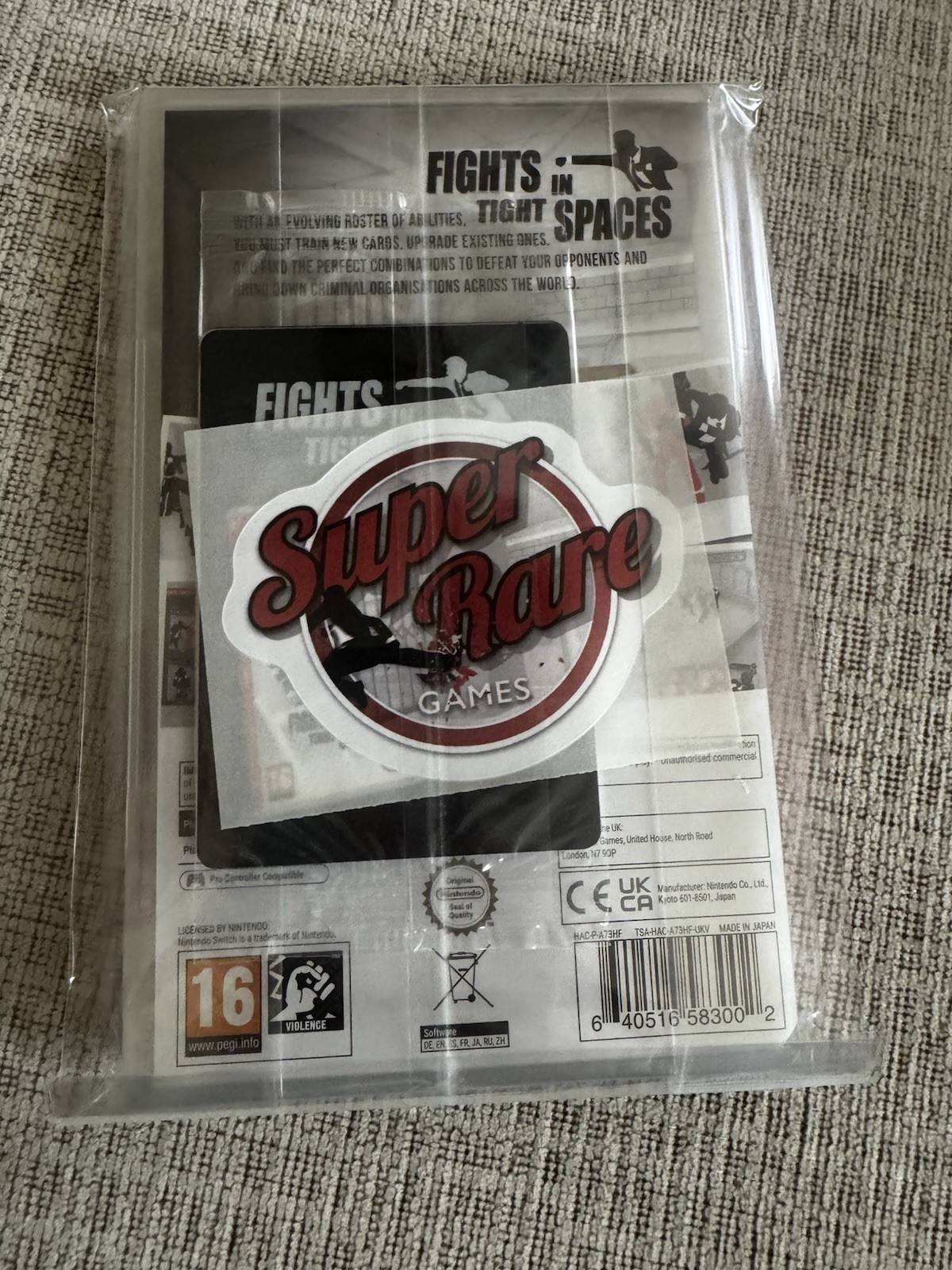 Fights In Tight Spaces – Super Rare Games #103 – Nintendo Switch- New & Sealed