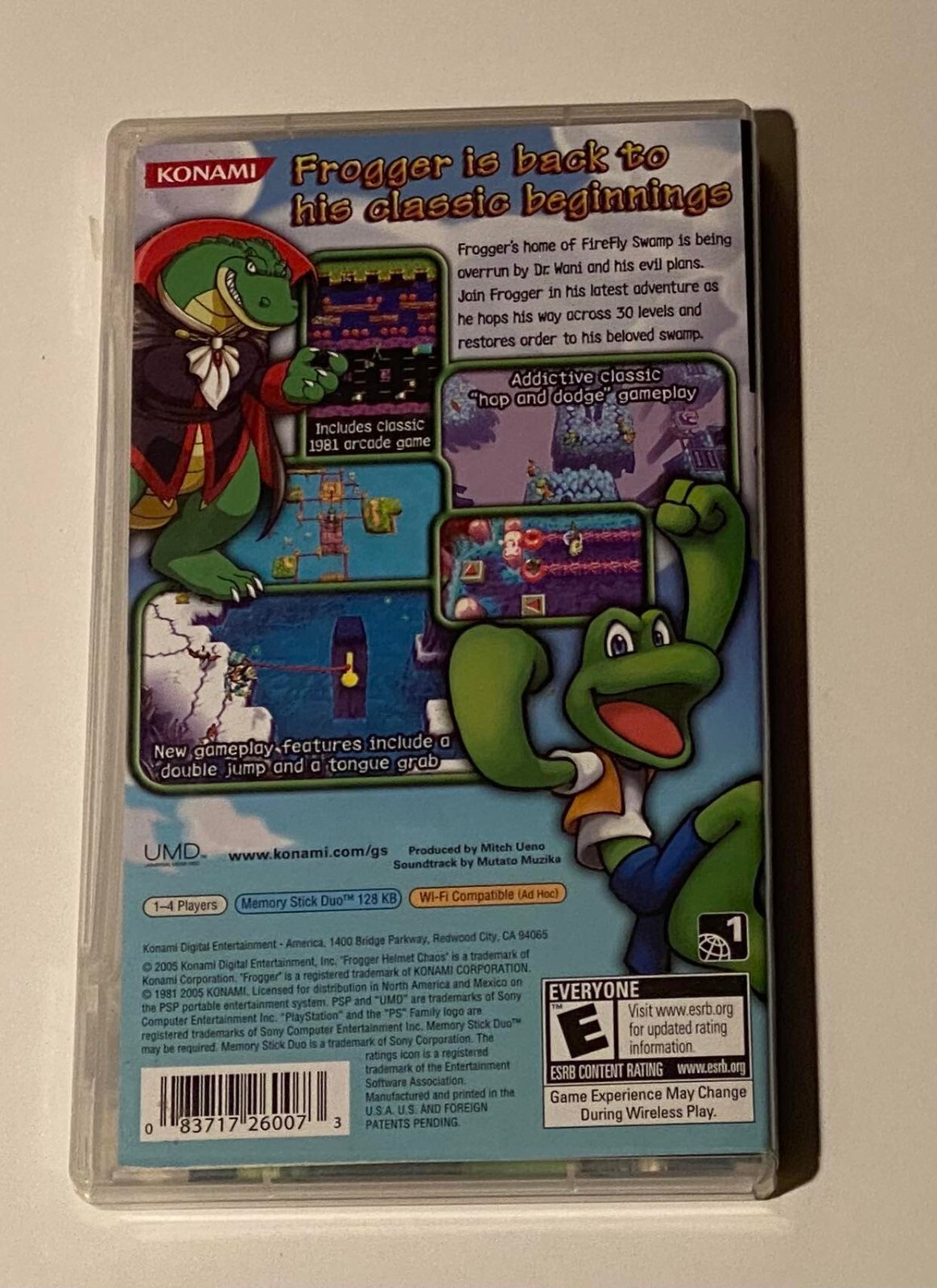 Frogger: Helmet Chaos (Sony PSP, 2005) – Complete