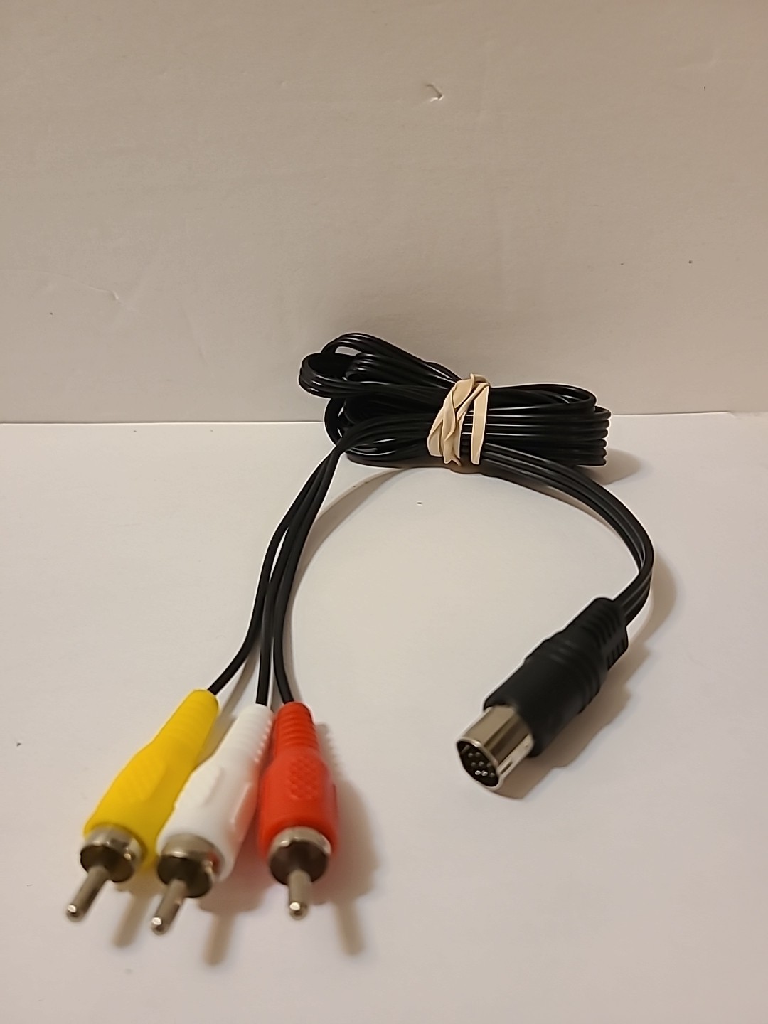 Sega Saturn A/V Cord Cable Used Cleaned And Tested