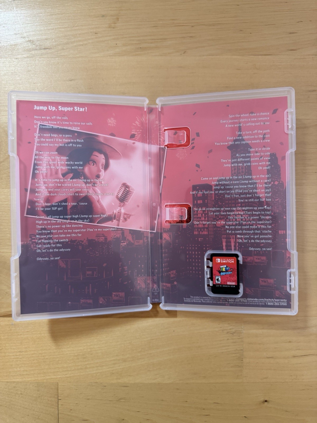 Super Mario Odyssey (Nintendo Switch) Cartridge w/ Case