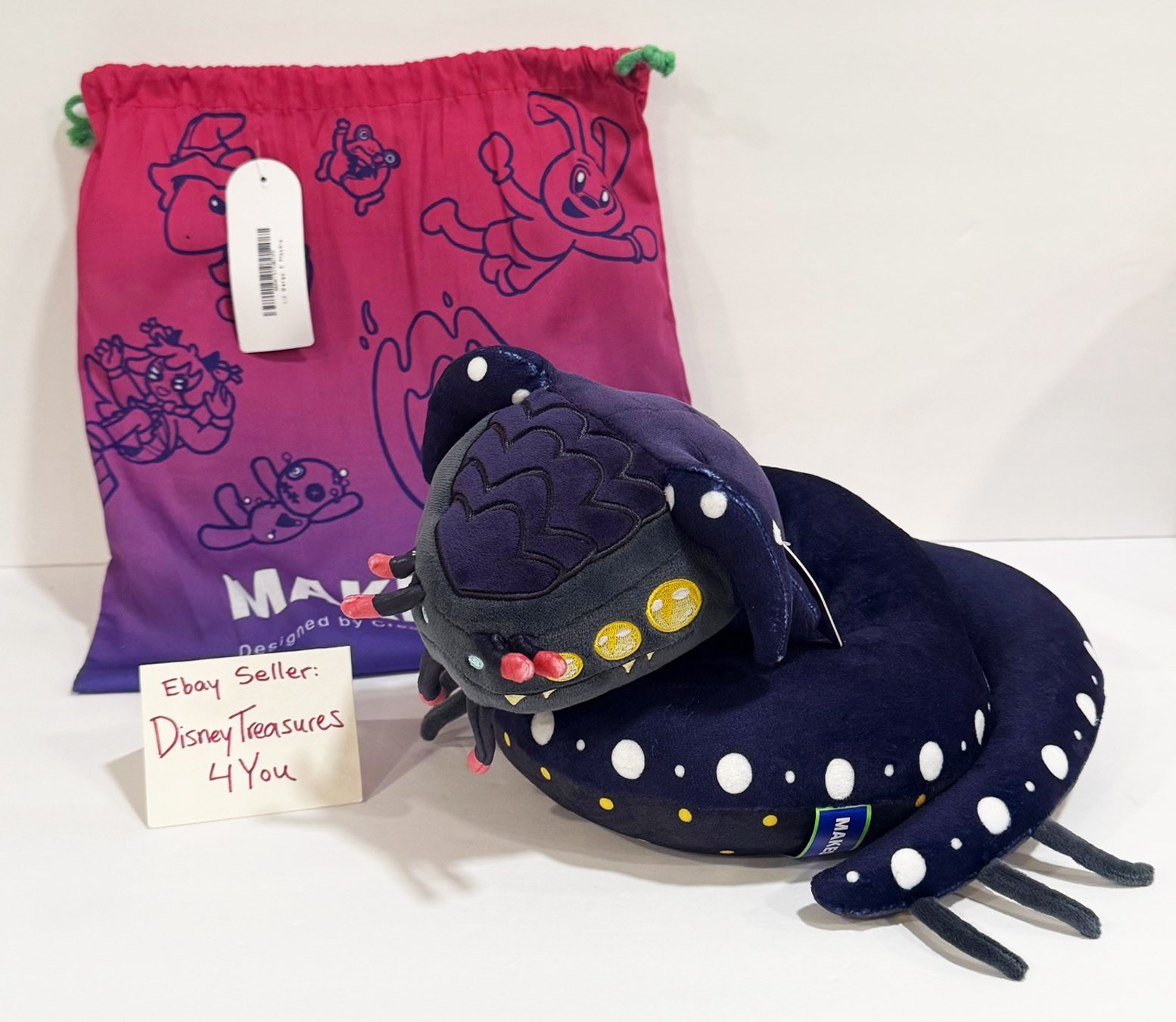Makeship Lil’ Gargy Subnautica Game Anothmnia Stuffed Plush Leviathan Rare NEW