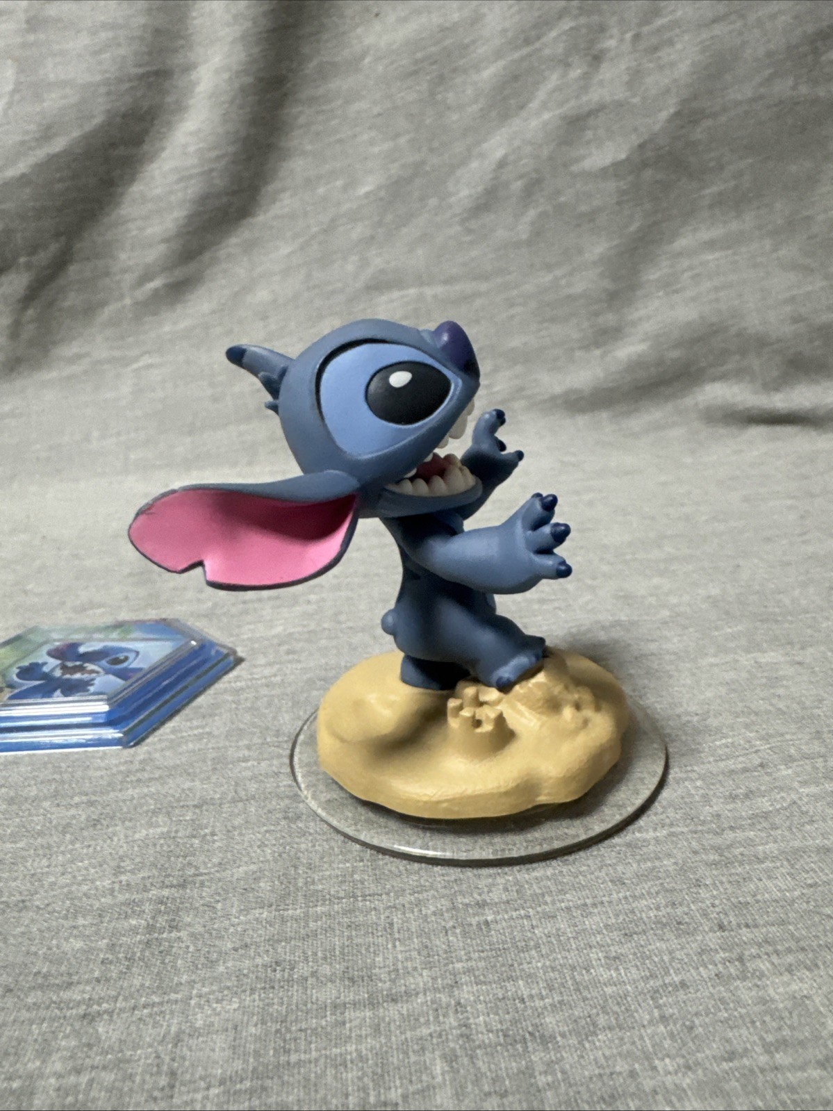 Disney Infinity Stitch Game Figure & Power Disk 2.0 # INF-1000118 & INF2000105