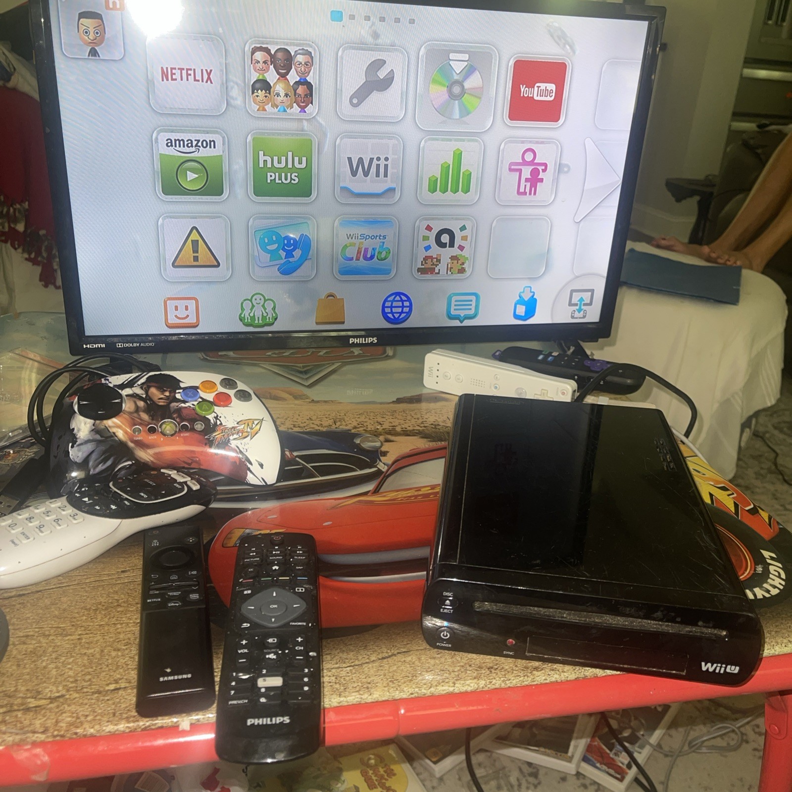 Nintendo Wii U 32GB Black Console Only w/ OEM Power Cord – Tested And Working