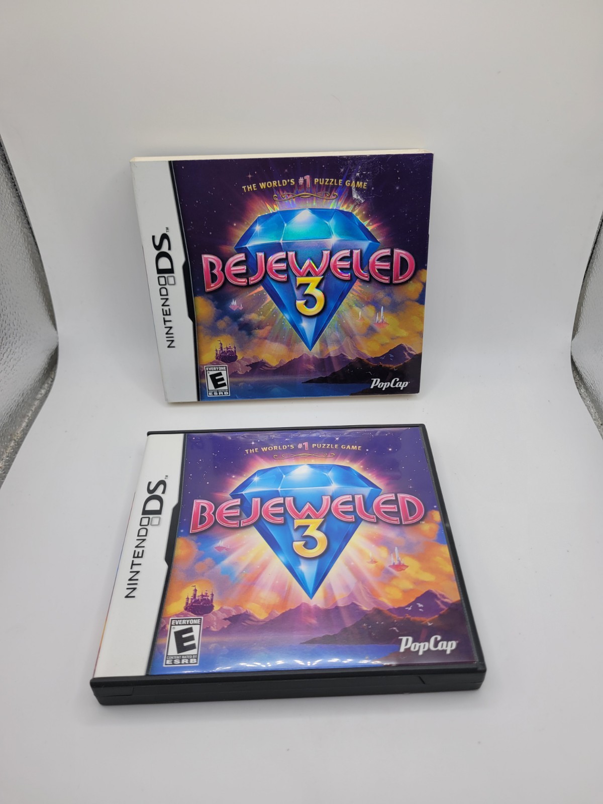 Bejeweled 3 (Nintendo DS, 2011) CIB Complete W/ Manual & Slip Cover – Tested!