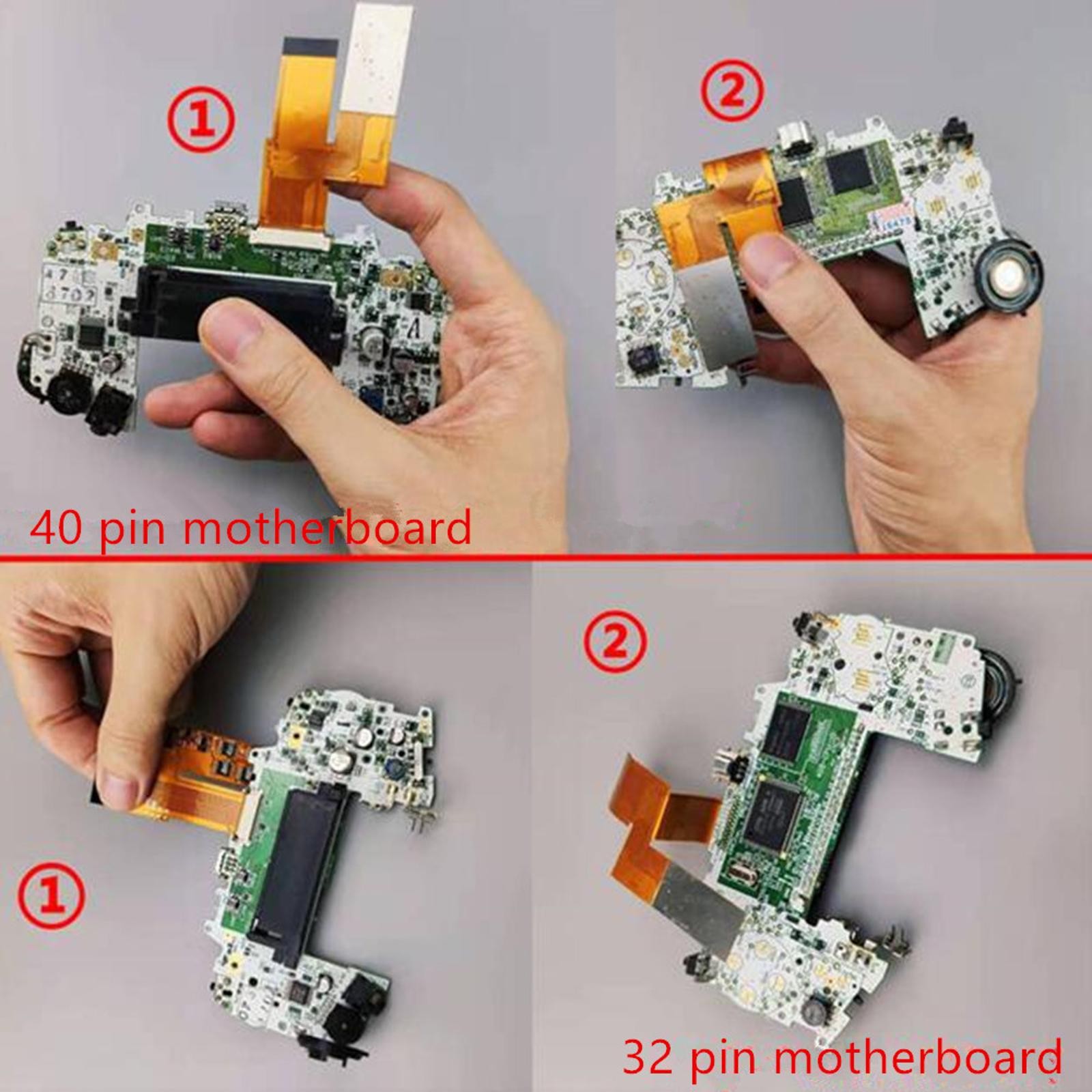 1 Set light Screen MOD LCD Backlight Kit For Nintendo GBA IPS Game Boy Advance
