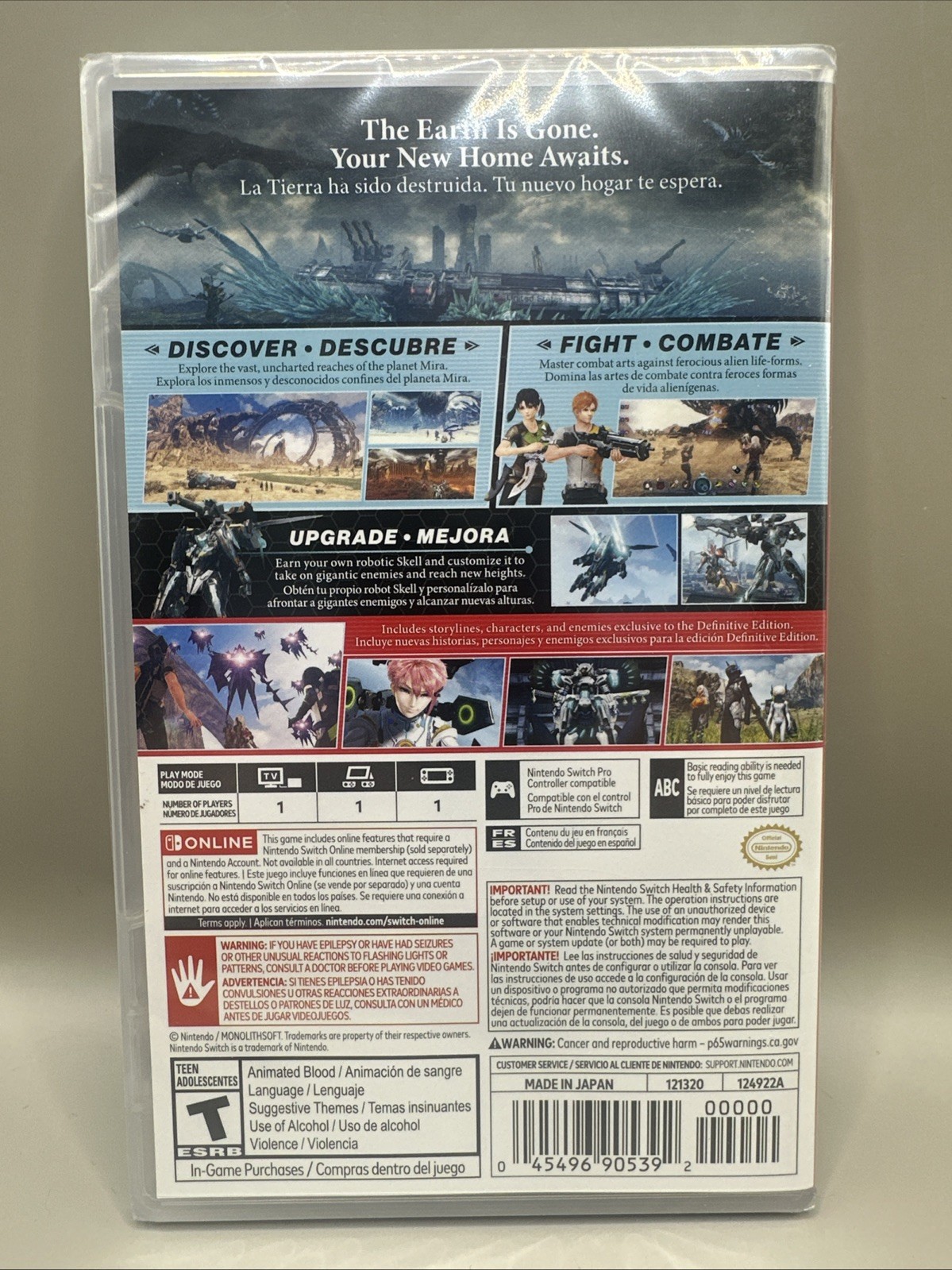 Xenoblade Chronicles X: Definitive Edition – Nintendo Switch Brand New